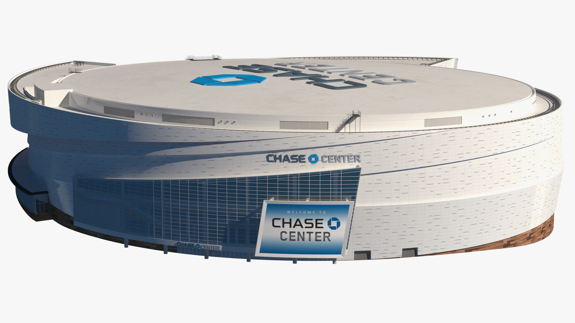 3D Chase Center Arena model