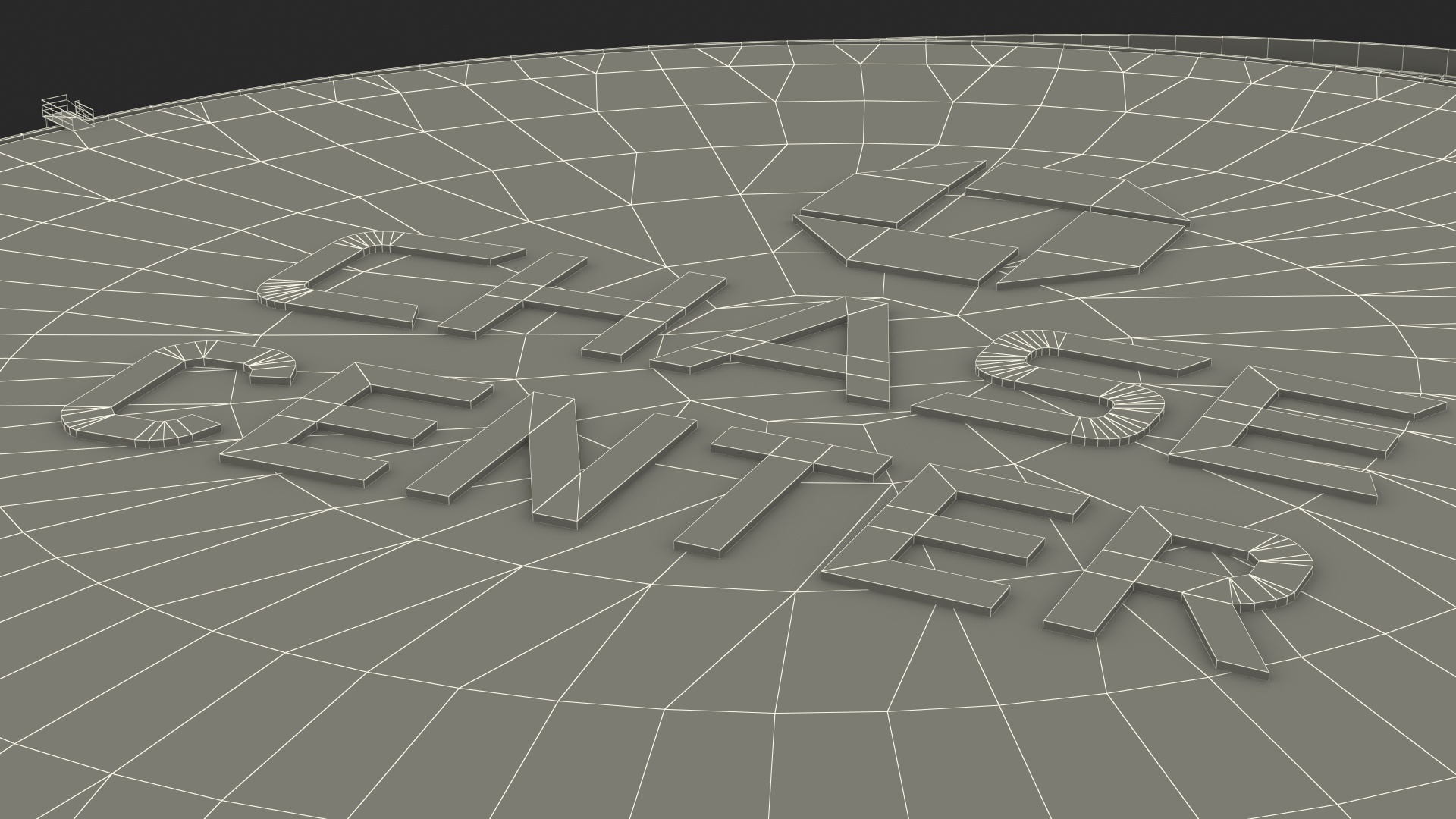 3D Chase Center Arena model
