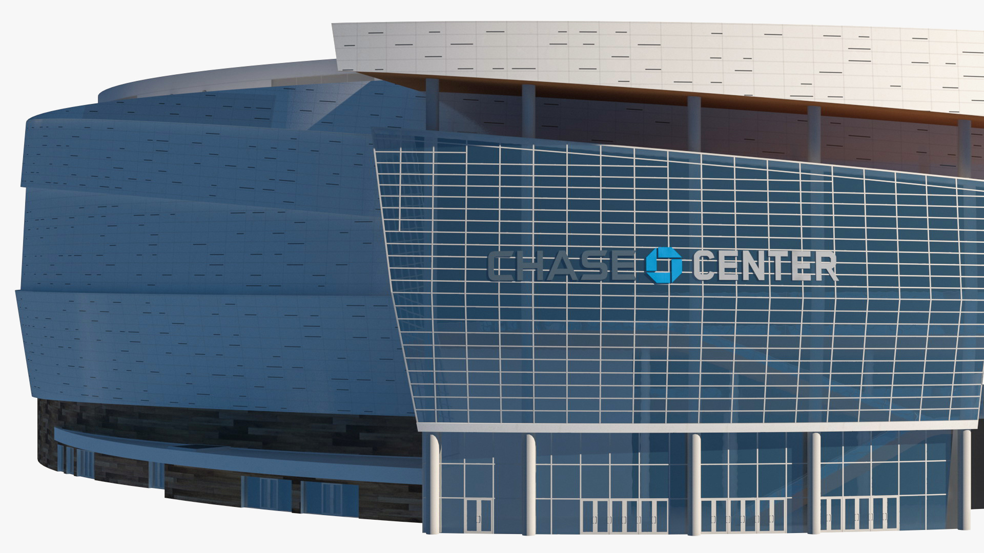3D Chase Center Arena model
