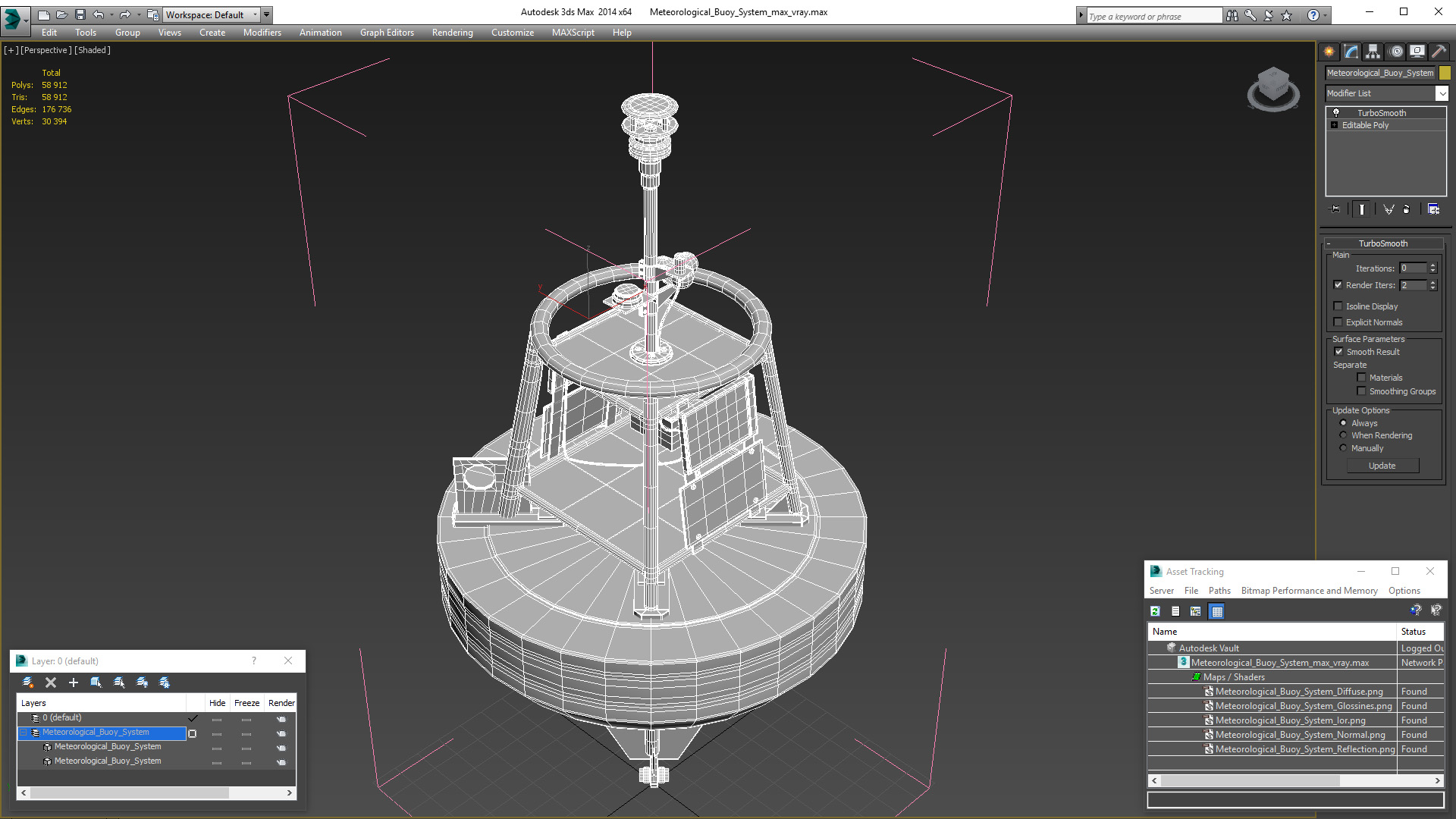 3D Meteorological Buoy System