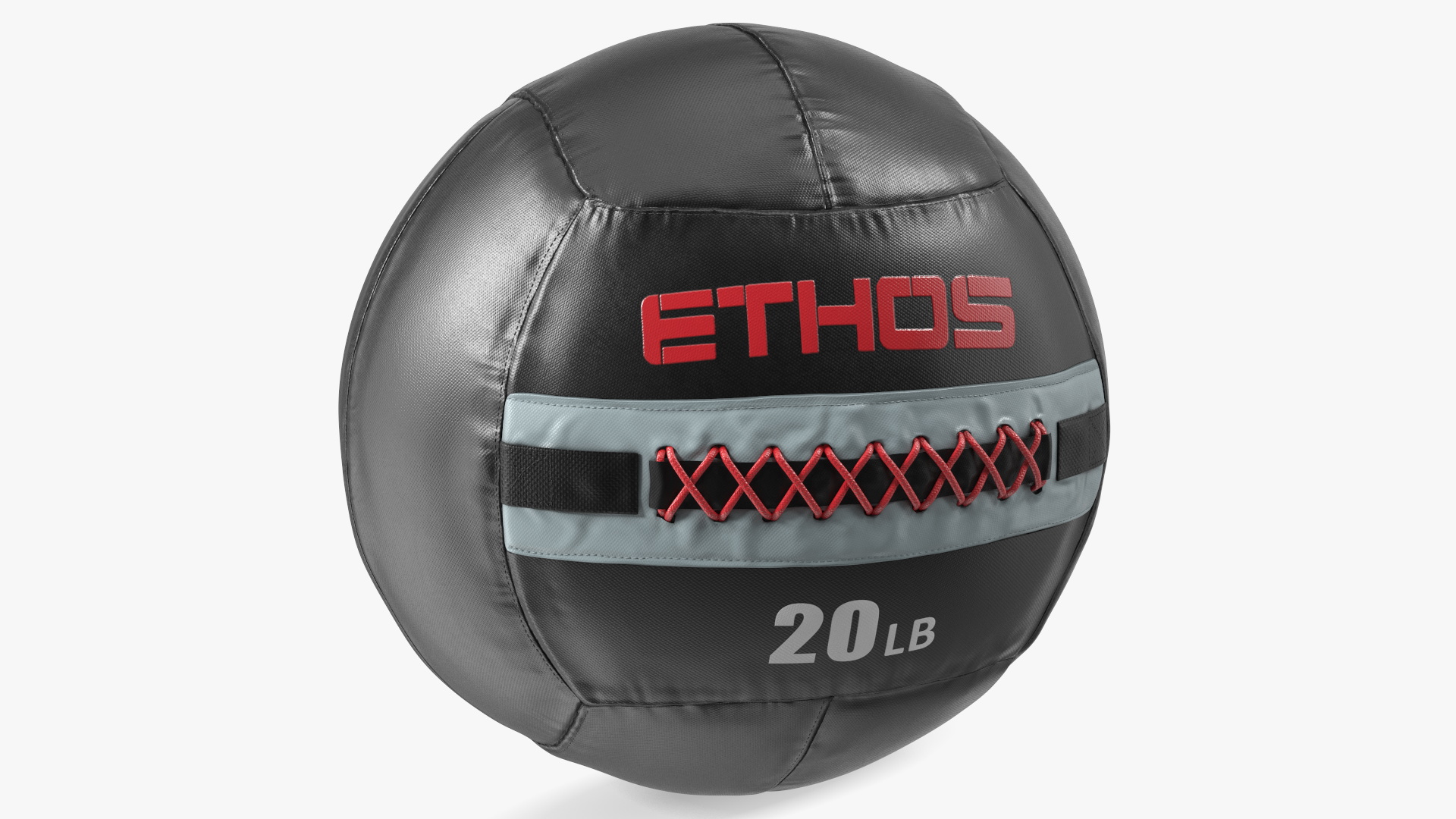 20 LB Fitness Medicine Ball 3D