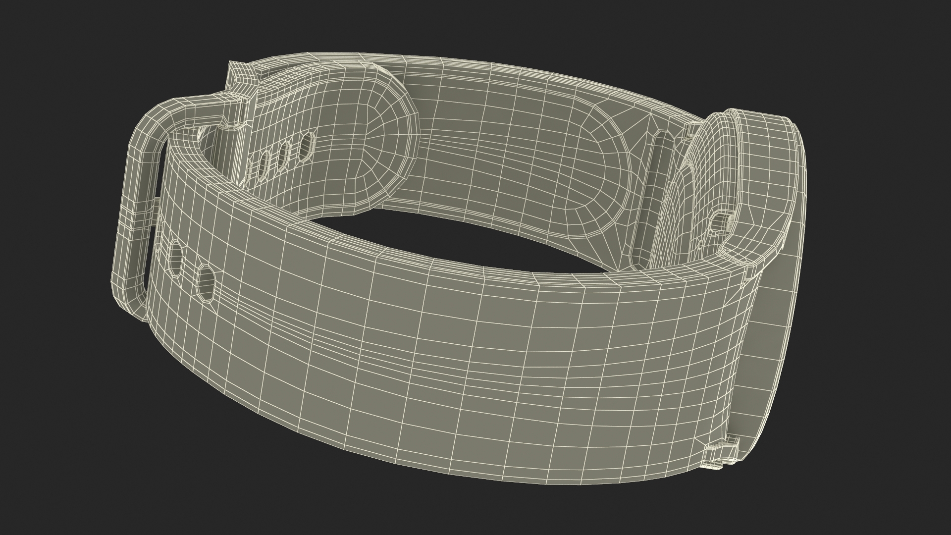 Graphite Samsung Galaxy Watch 5 small 40mm 3D