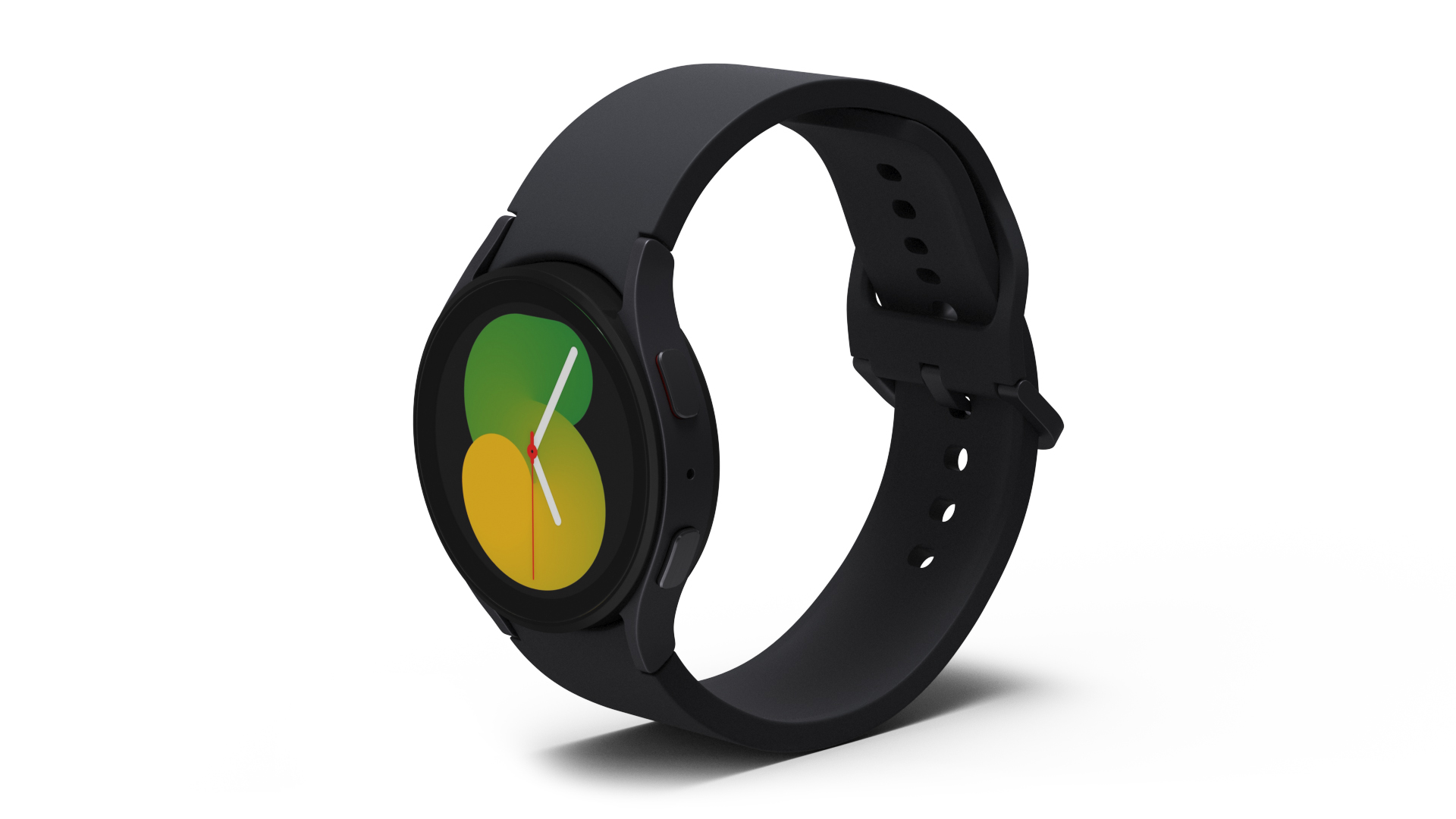 Graphite Samsung Galaxy Watch 5 small 40mm 3D