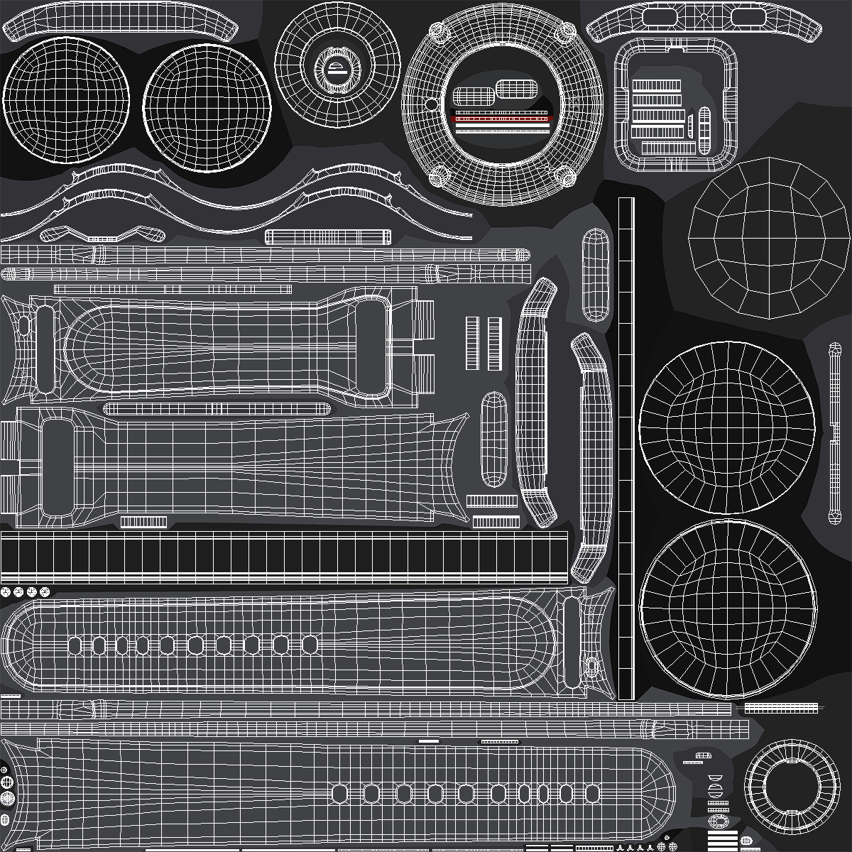Graphite Samsung Galaxy Watch 5 small 40mm 3D