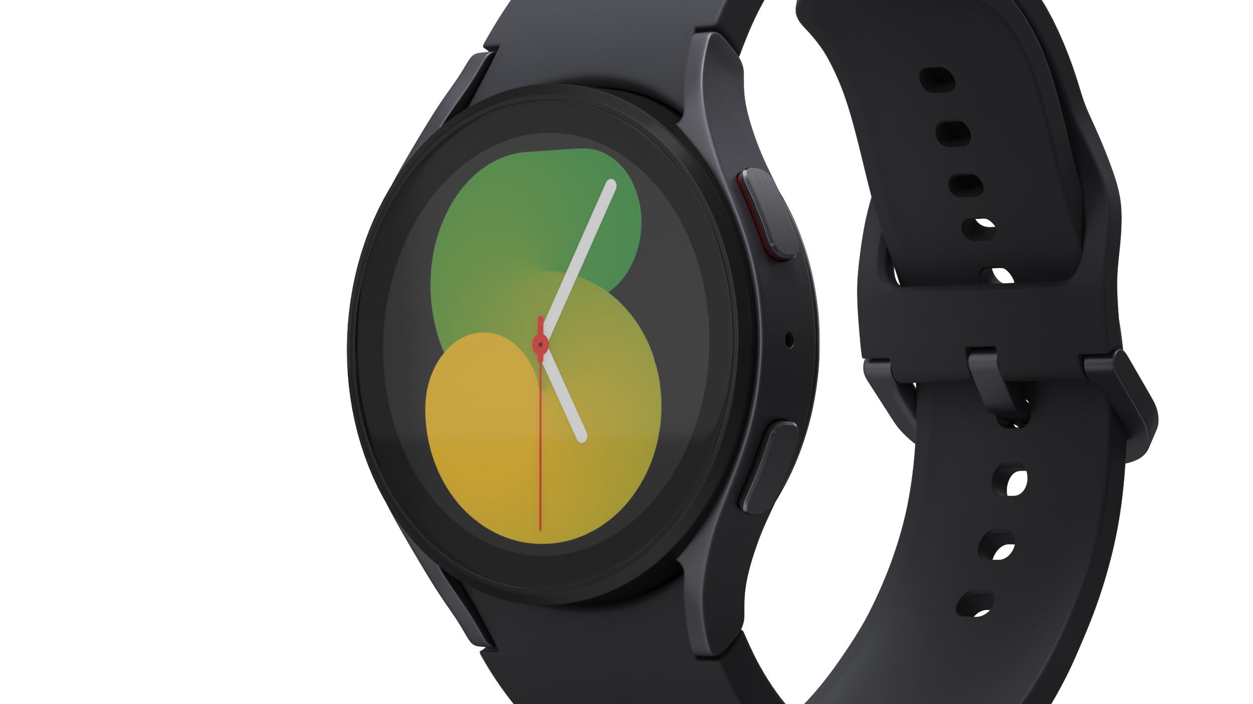 Graphite Samsung Galaxy Watch 5 small 40mm 3D