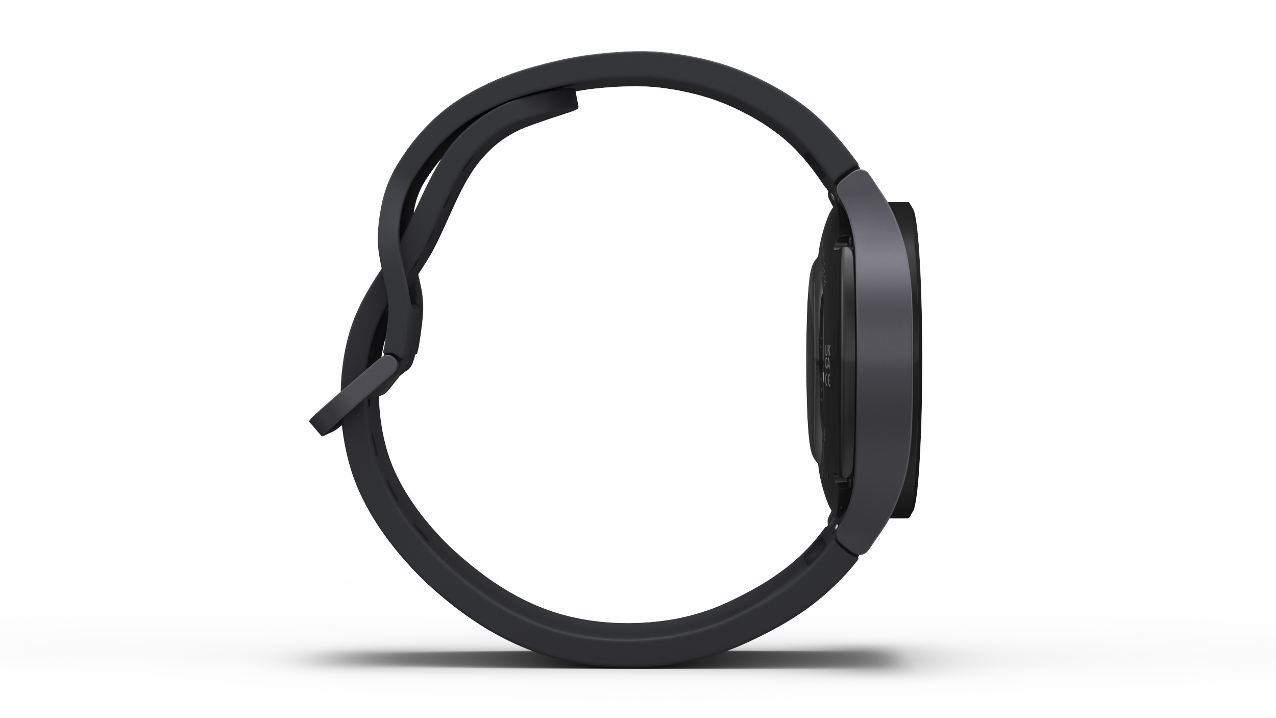 Graphite Samsung Galaxy Watch 5 small 40mm 3D