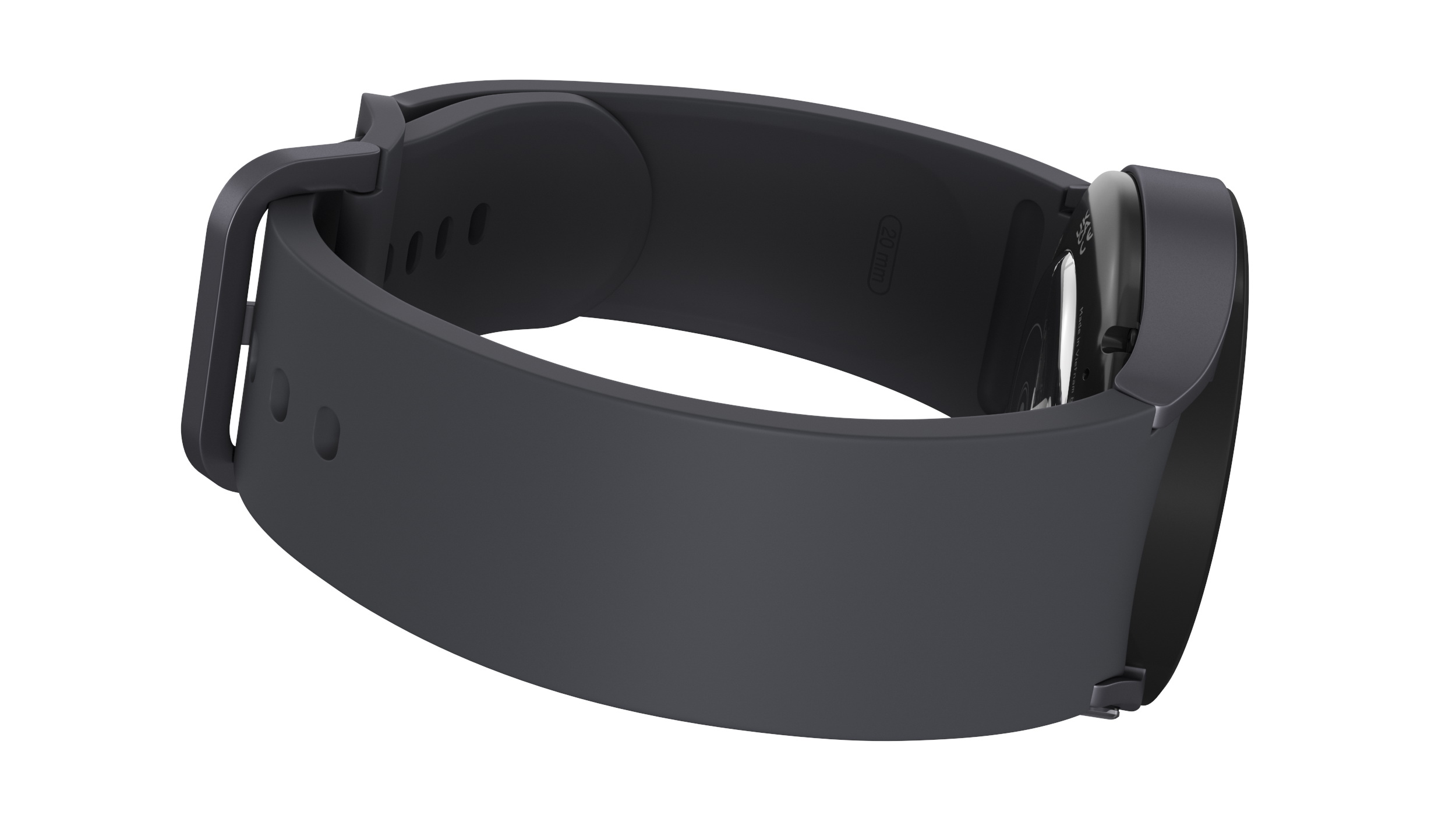 Graphite Samsung Galaxy Watch 5 small 40mm 3D
