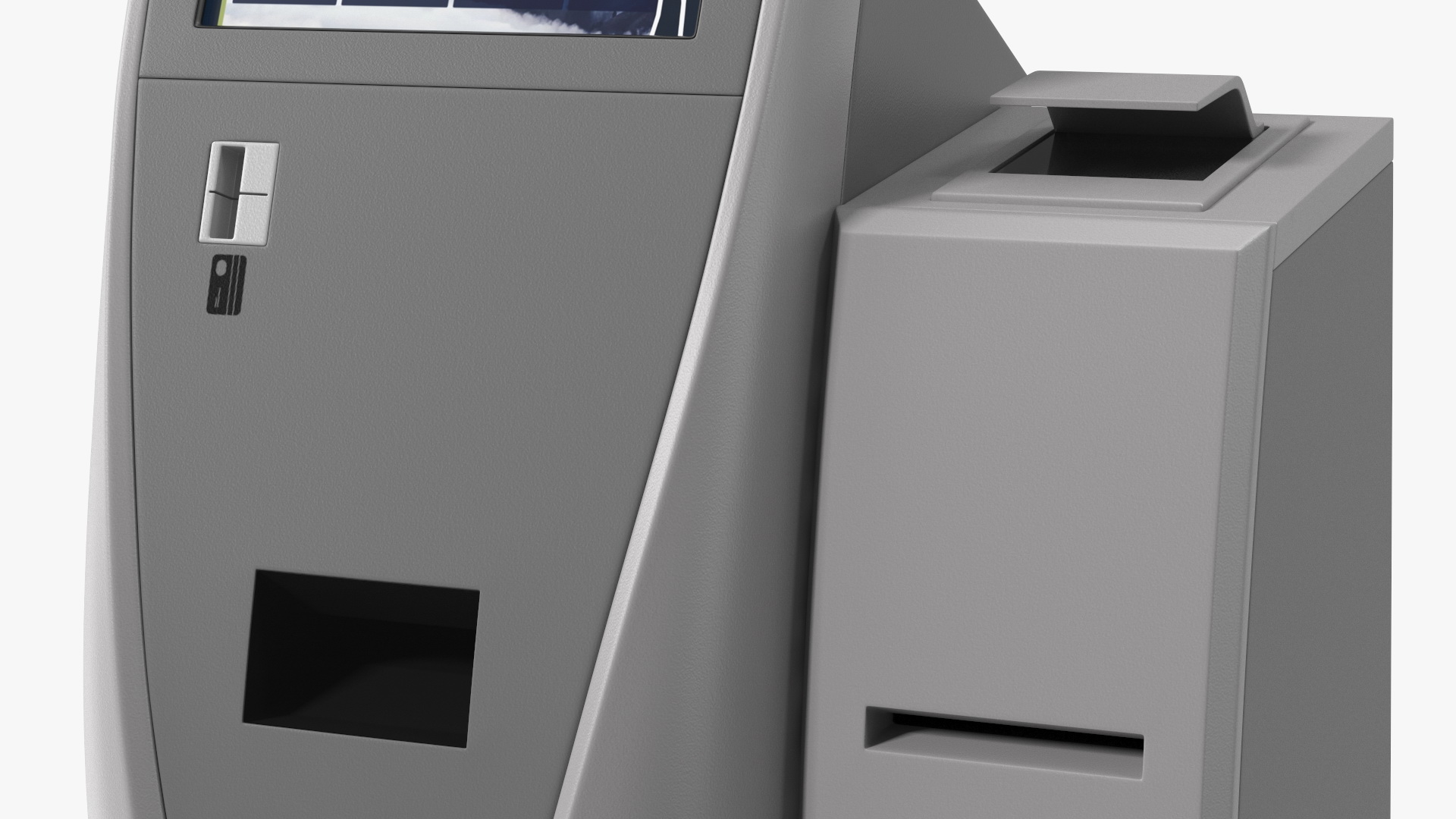Self Check In Kiosk 3D model