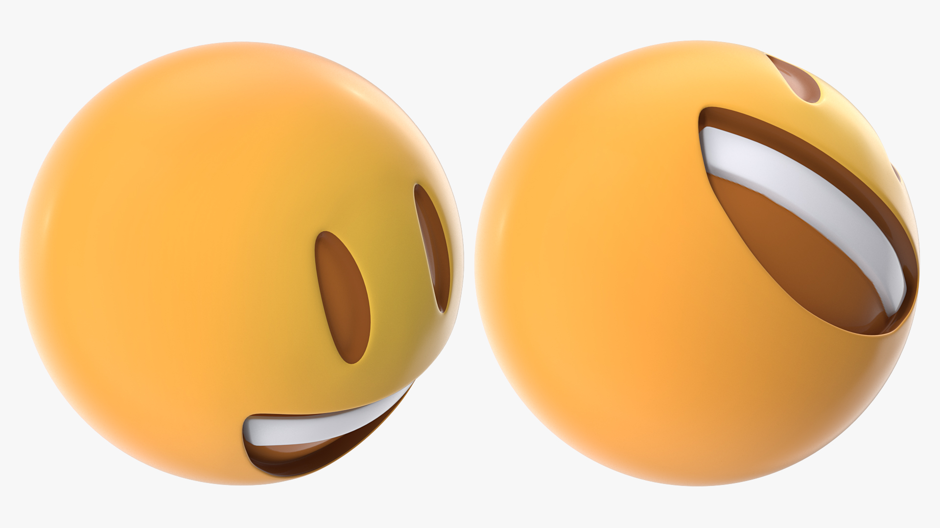 3D Smiling Emoji model
