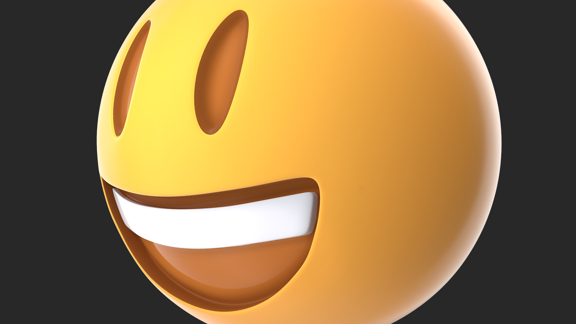 3D Smiling Emoji model
