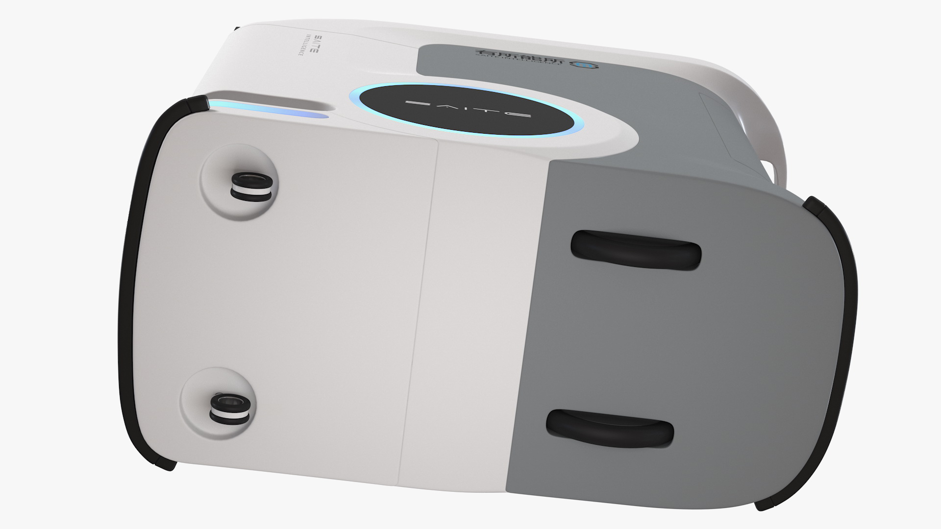 SAITE Intelligence Hospital Delivery Robot Rigged 3D model
