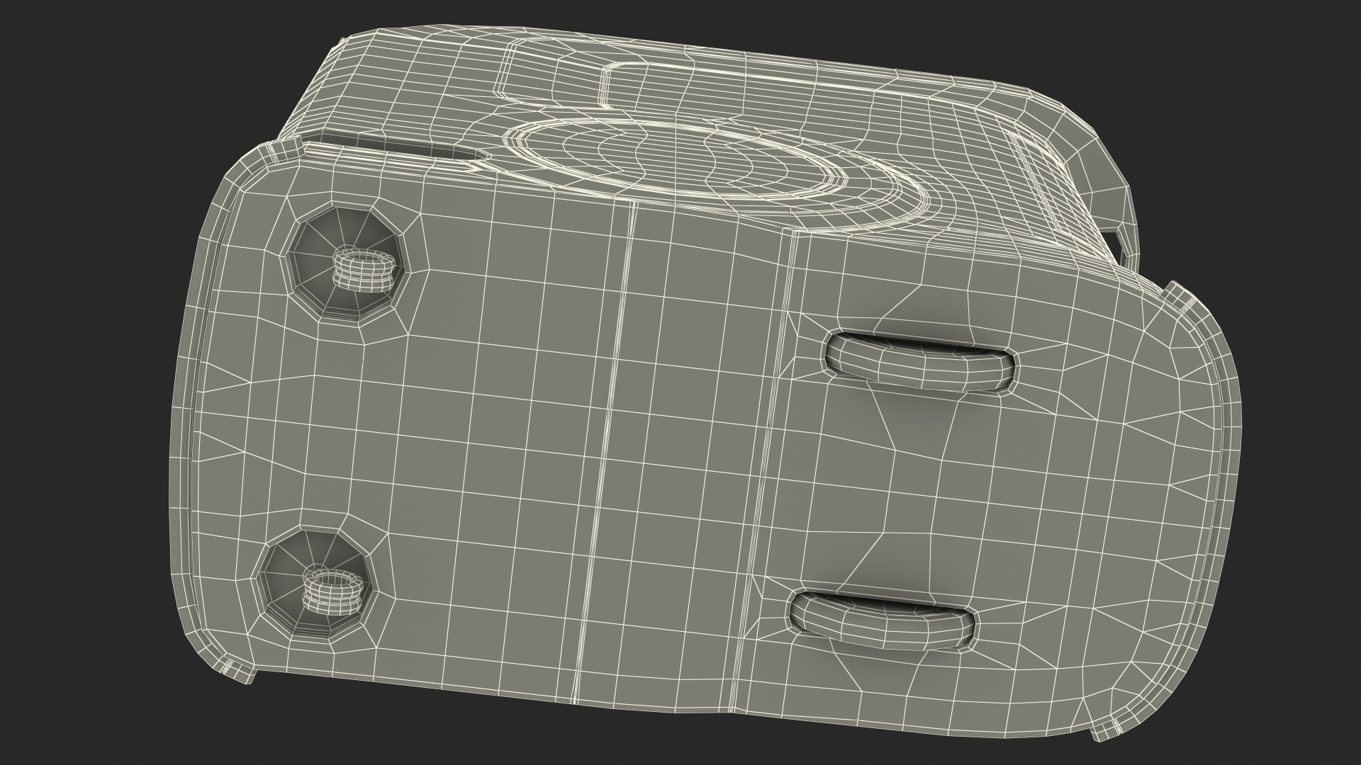SAITE Intelligence Hospital Delivery Robot Rigged 3D model