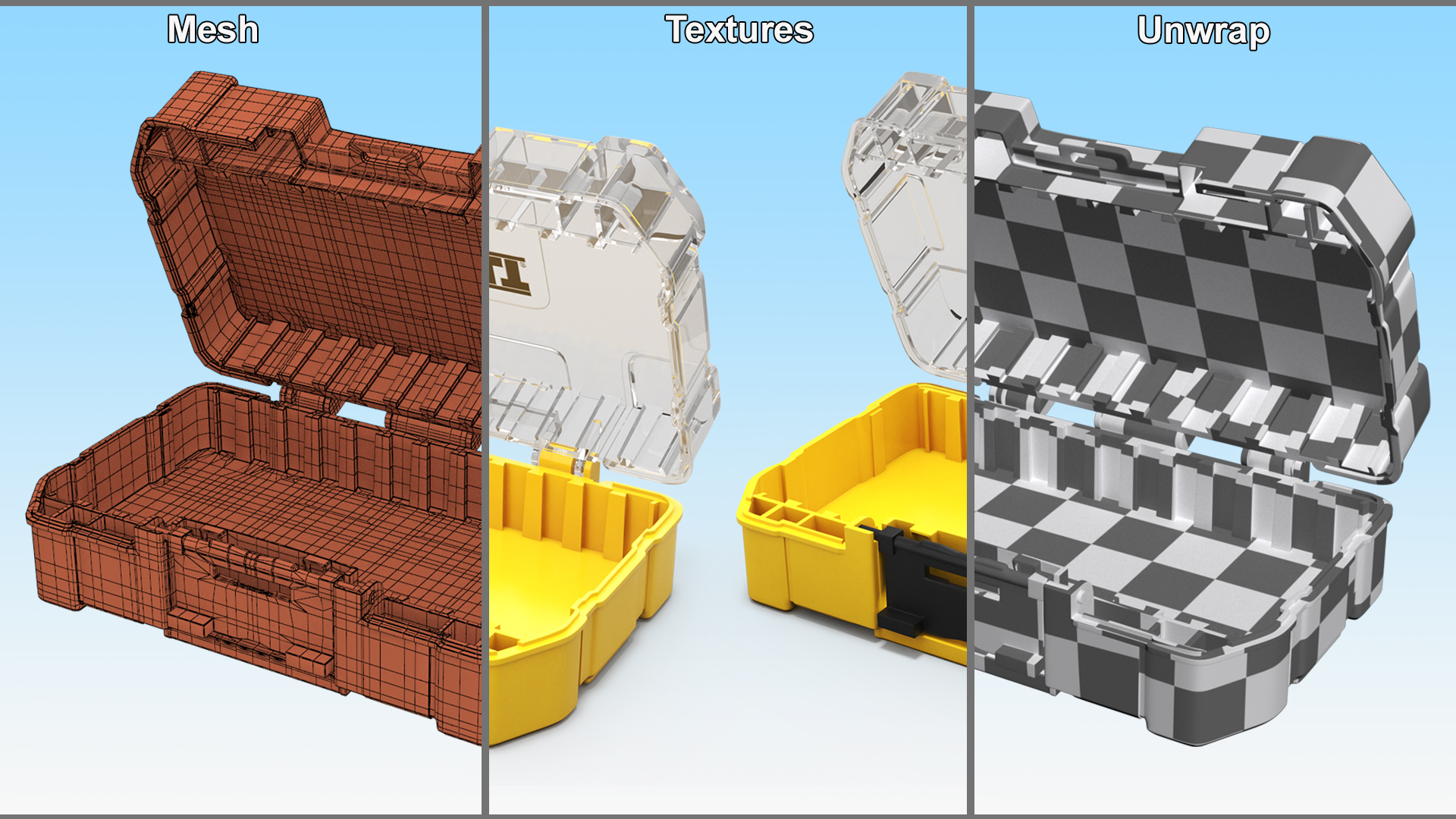 DeWalt Tough Case Organizer 3D