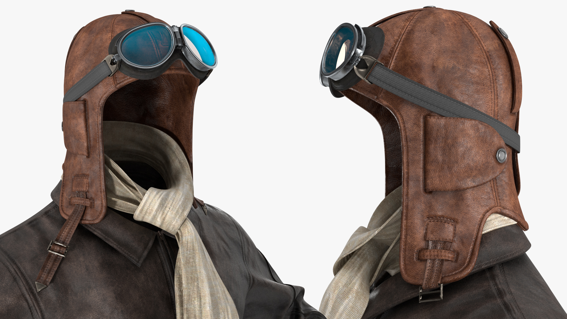 Pilot Uniforms of the 1930s 3D