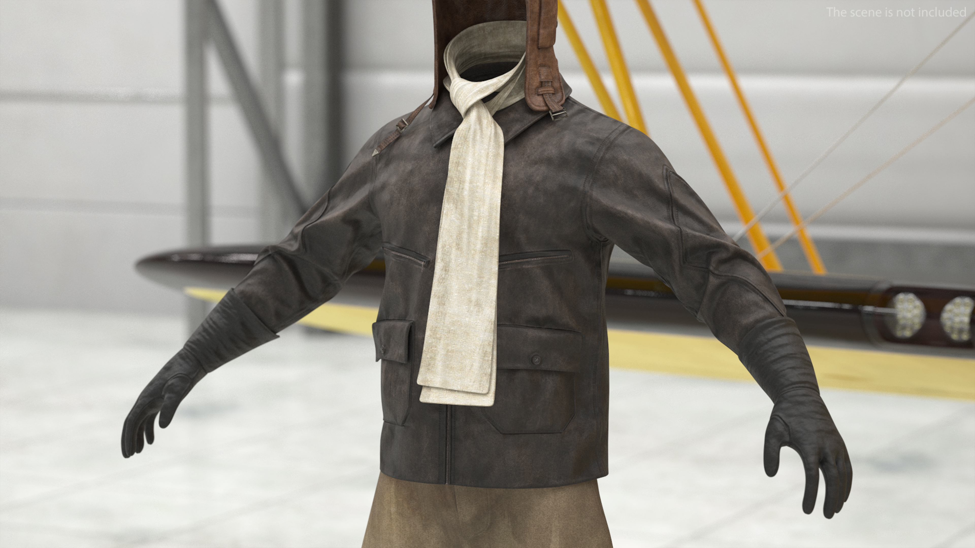 Pilot Uniforms of the 1930s 3D