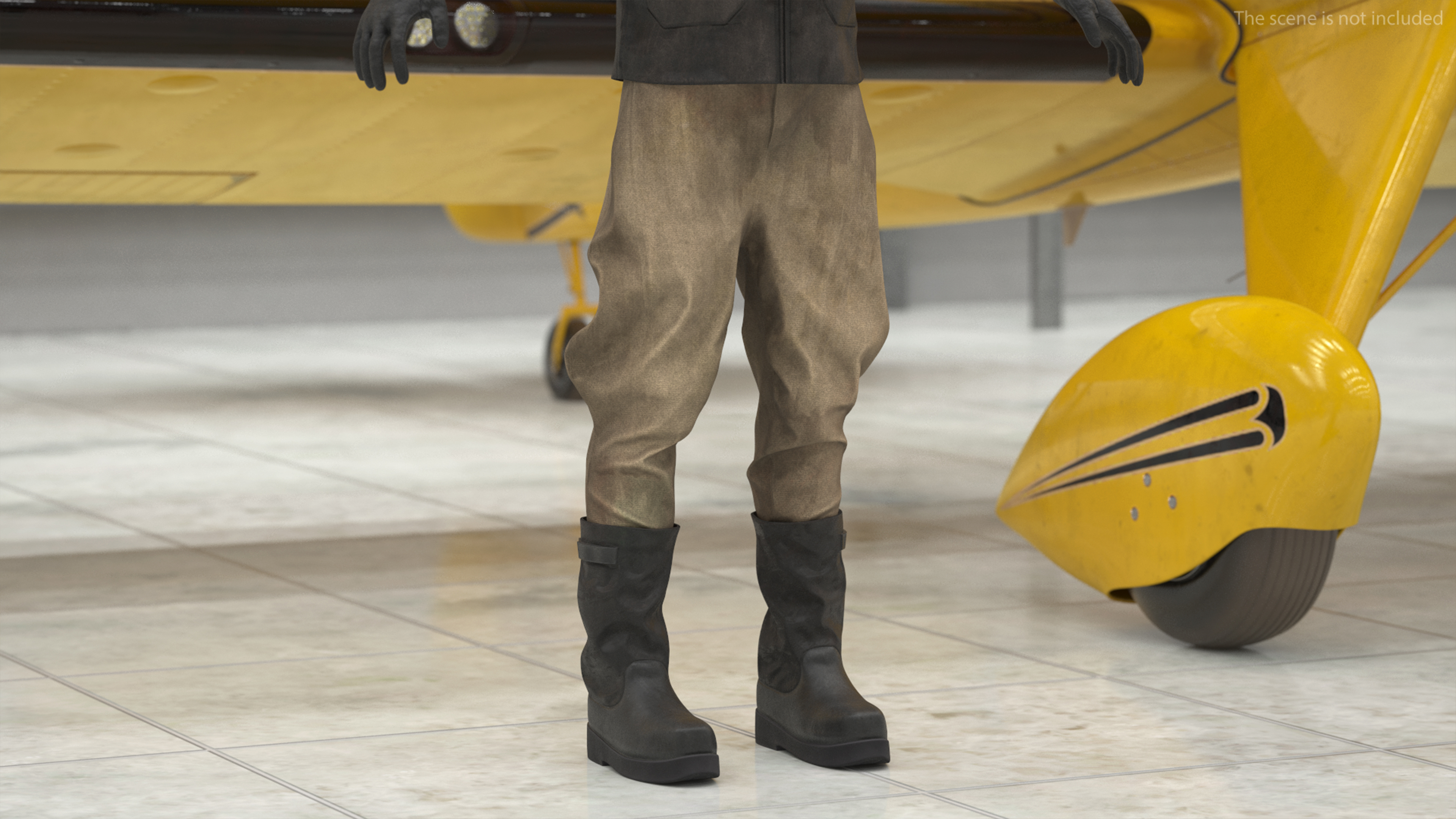 Pilot Uniforms of the 1930s 3D