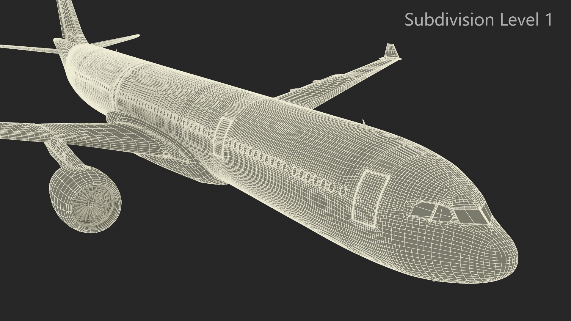 3D Emirates Airbus A330-200 Rigged