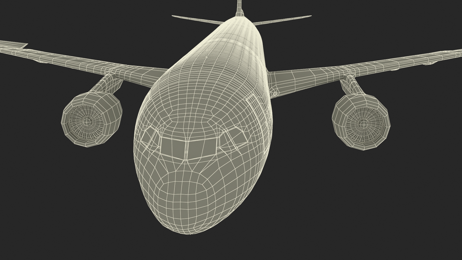3D Emirates Airbus A330-200 Rigged