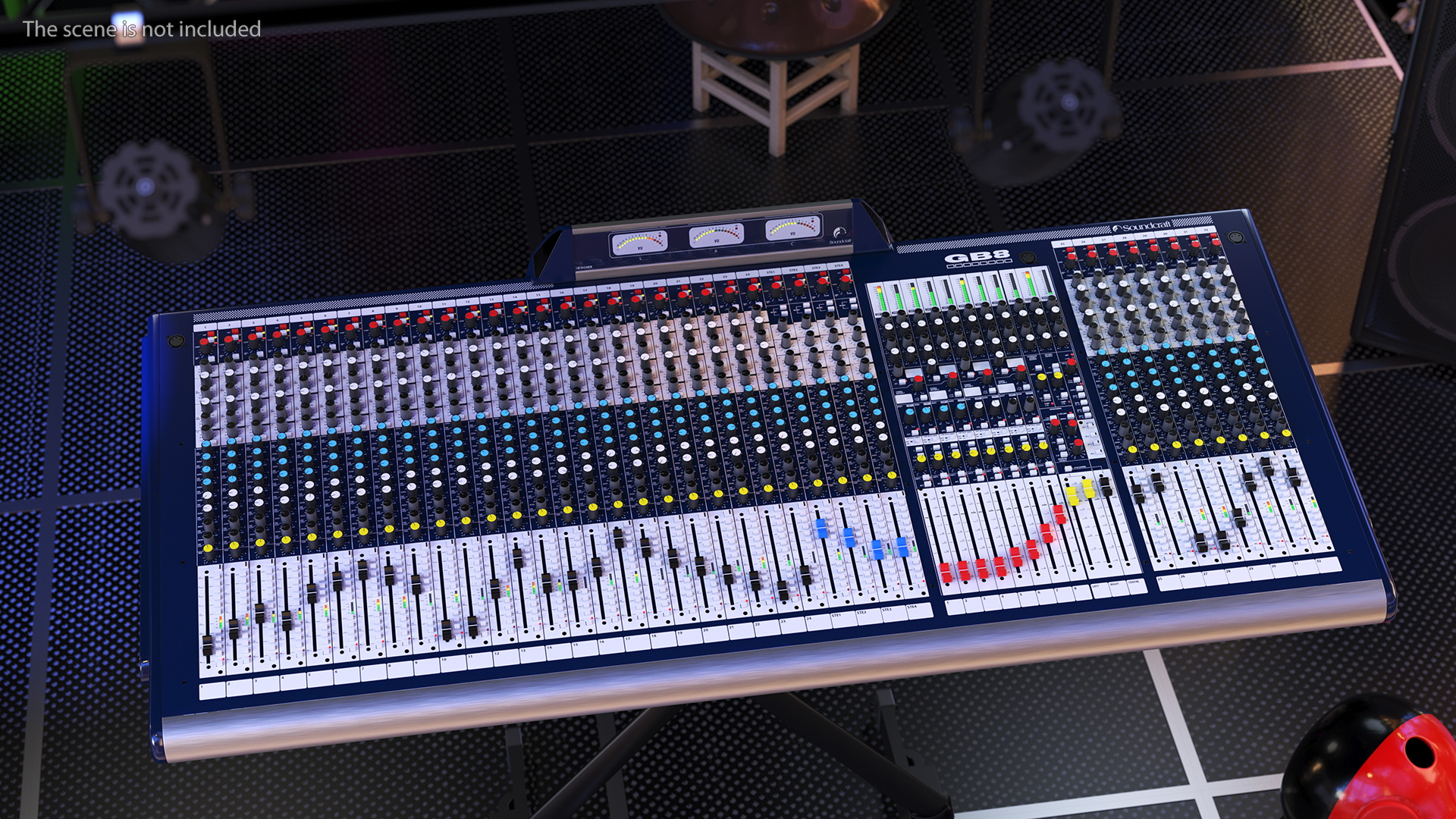 3D model Professional Audio Mixer Light