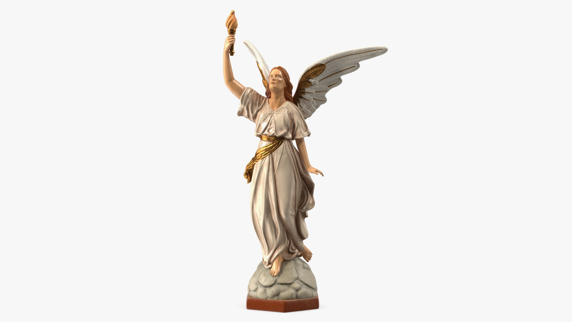 3D Angel of Light Statue