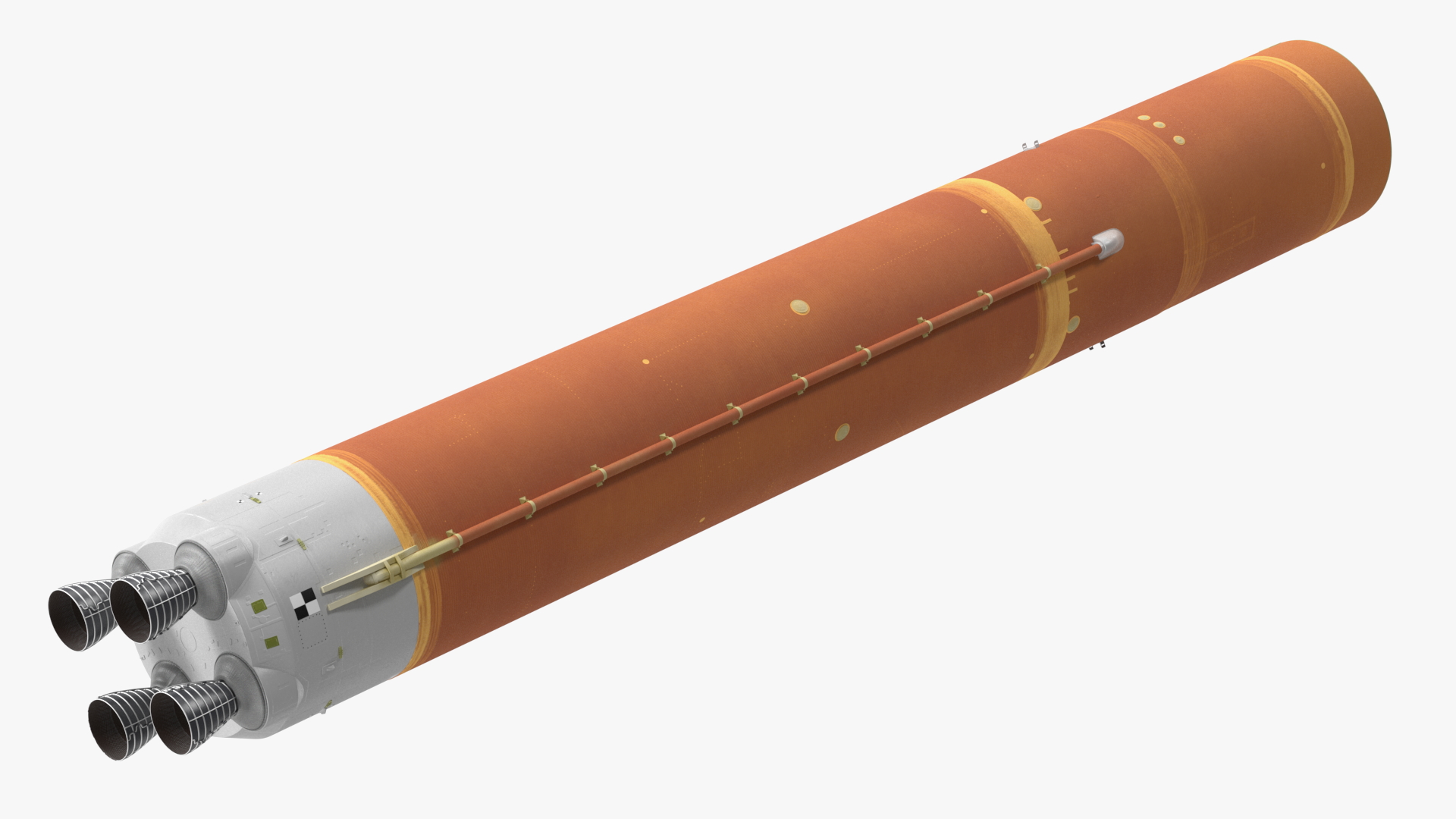 3D model NASA Space Launch System Core Stage