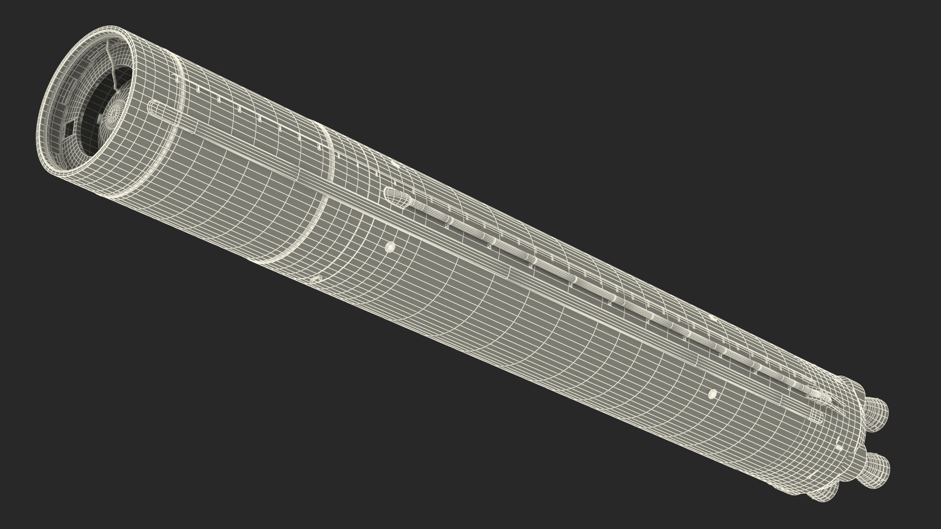 3D model NASA Space Launch System Core Stage