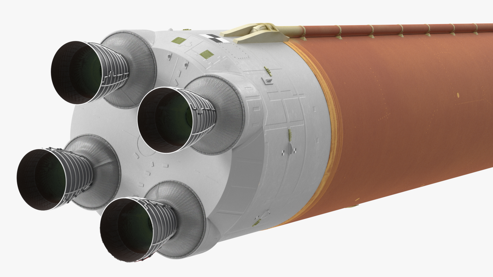3D model NASA Space Launch System Core Stage