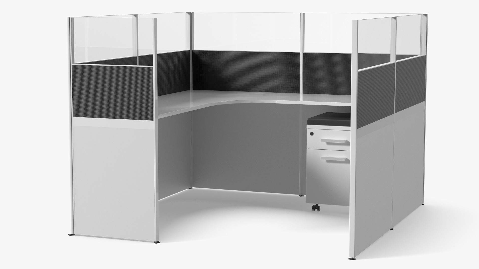 Modular Office Cubicles Kit Game Ready