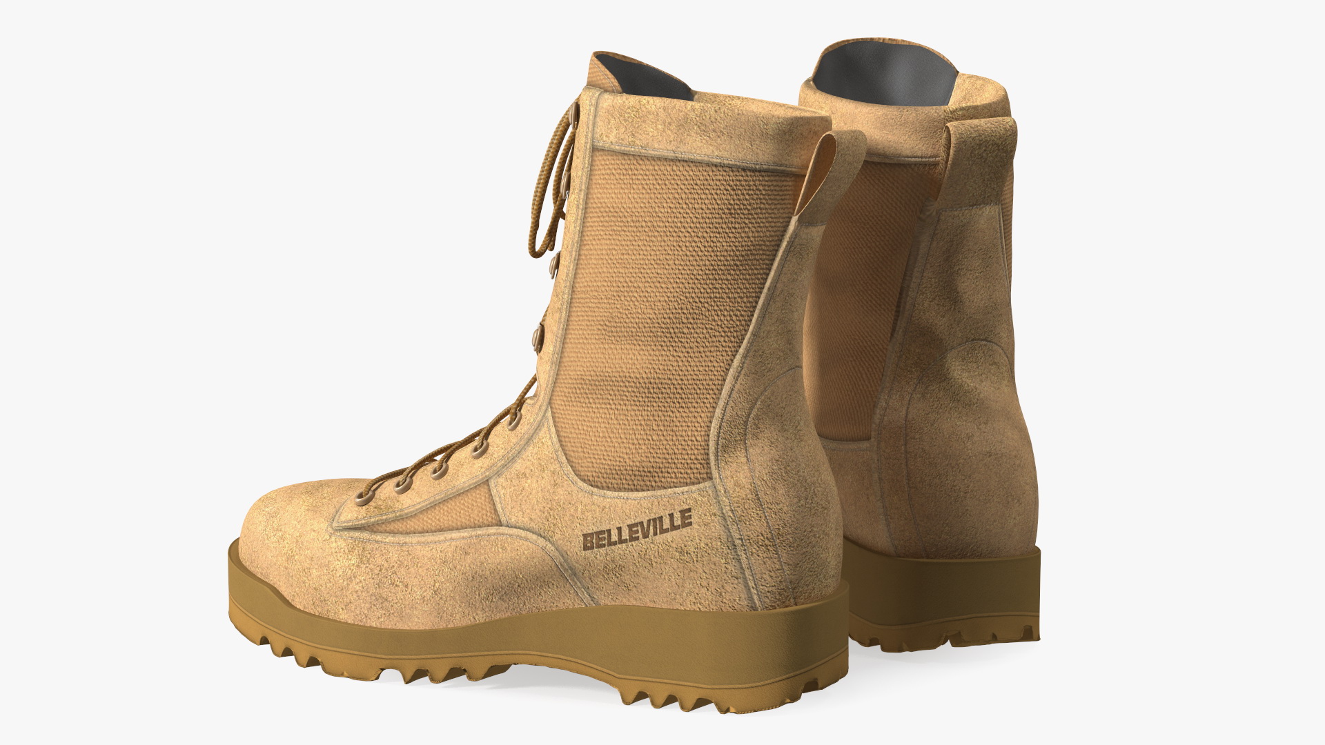 Tactical Gear Boots 3D model