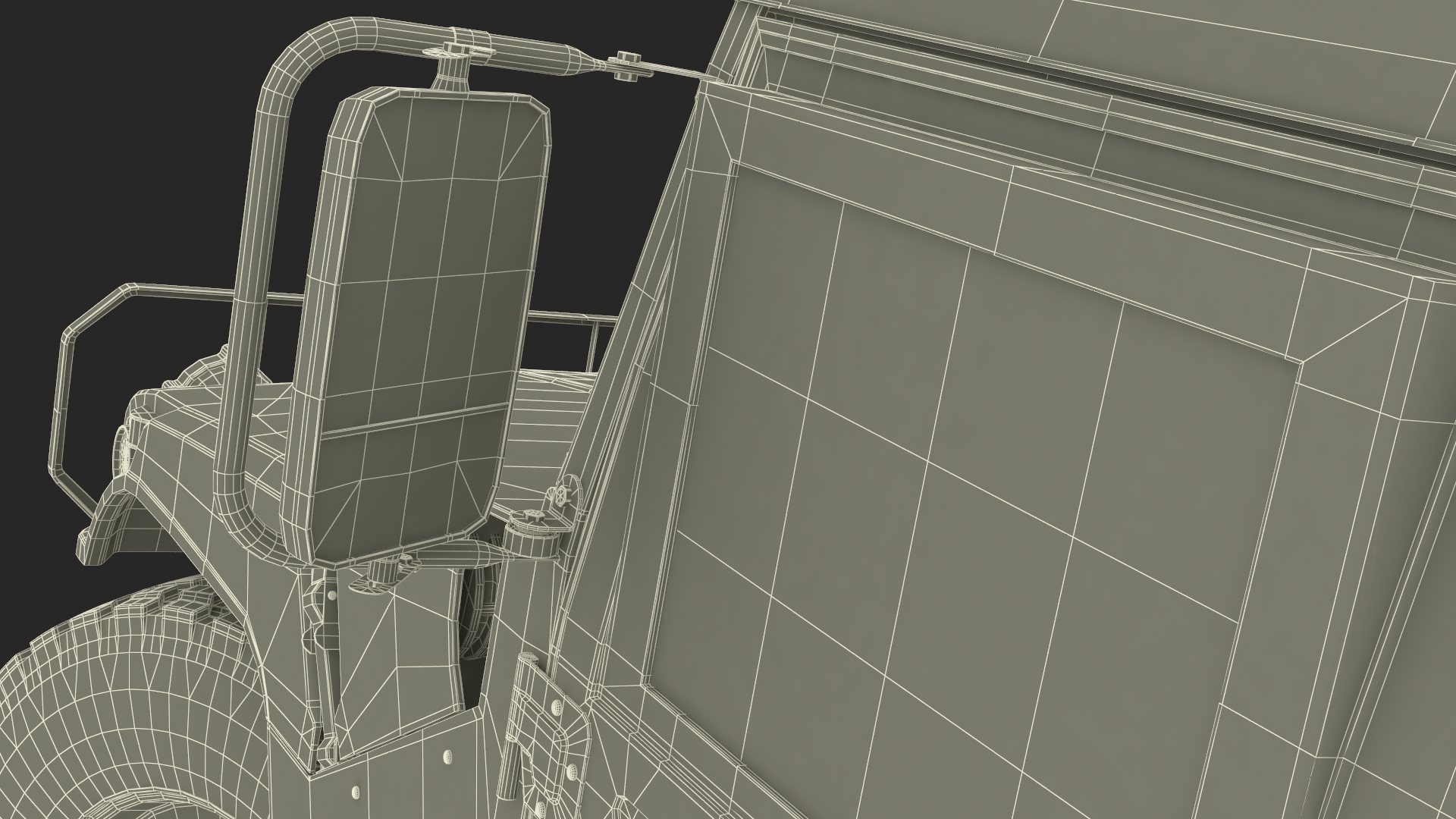 Military Humvee Vehicle Rigged for Maya 3D model
