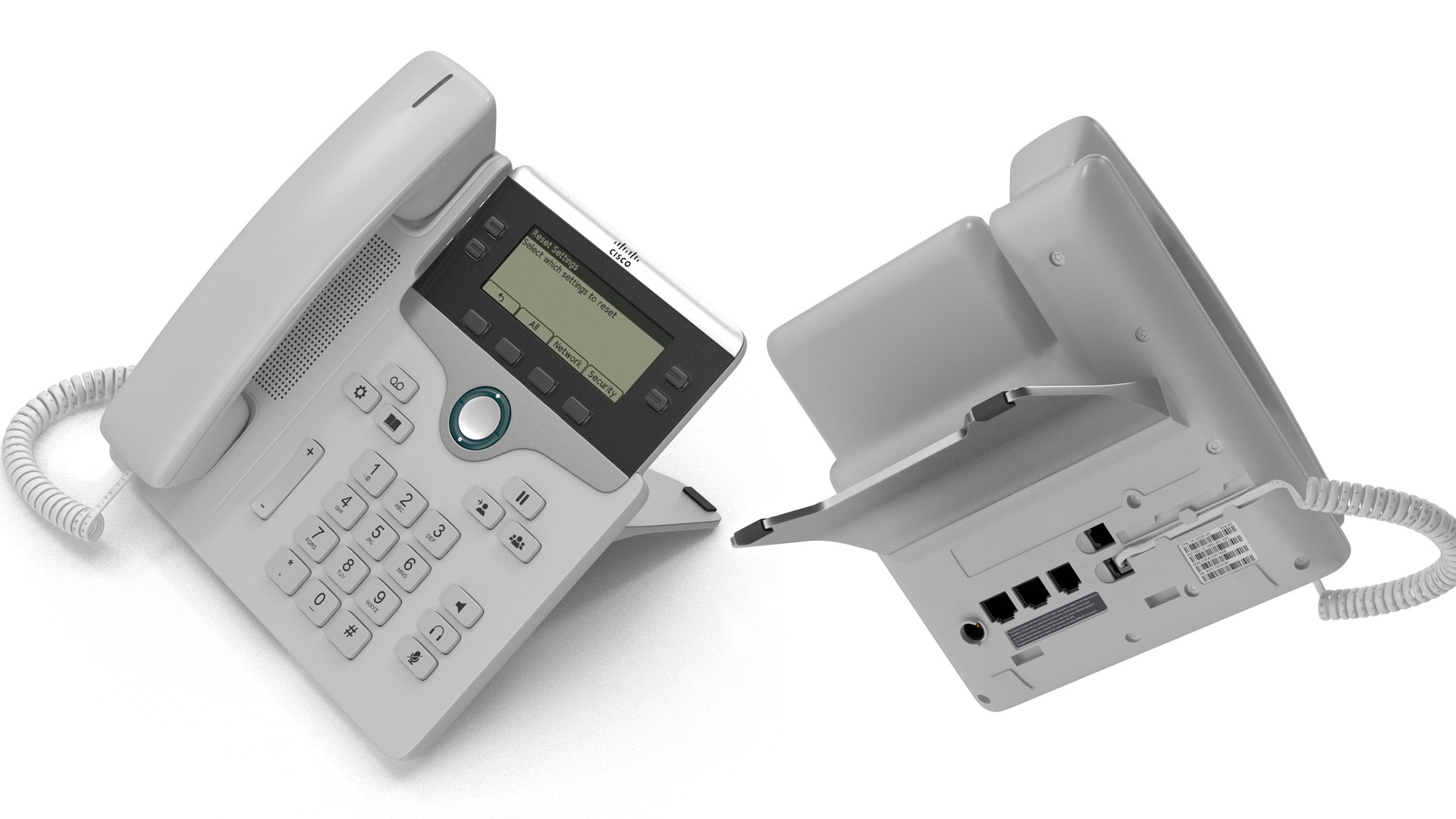 3D Cisco Office Desk Phone model