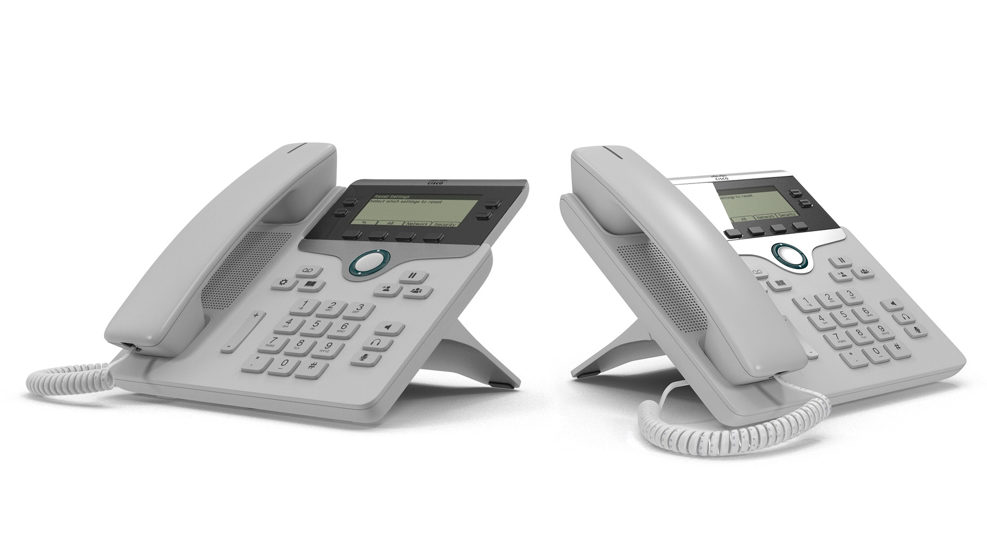 3D Cisco Office Desk Phone model