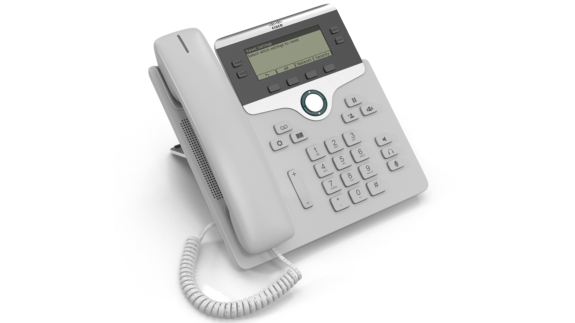 3D Cisco Office Desk Phone model