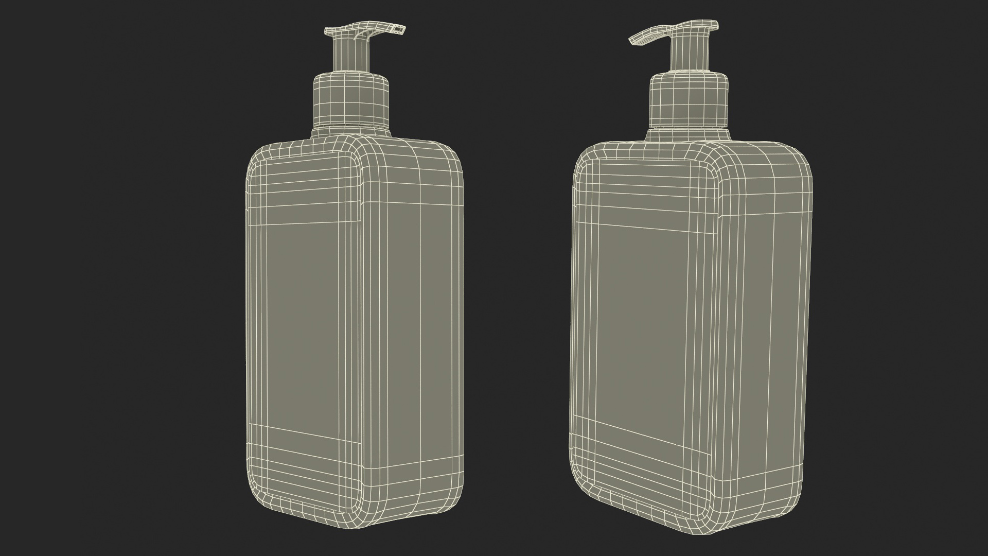 3D model CeraVe Cleanser Dispenser Bottle 473 ml Green