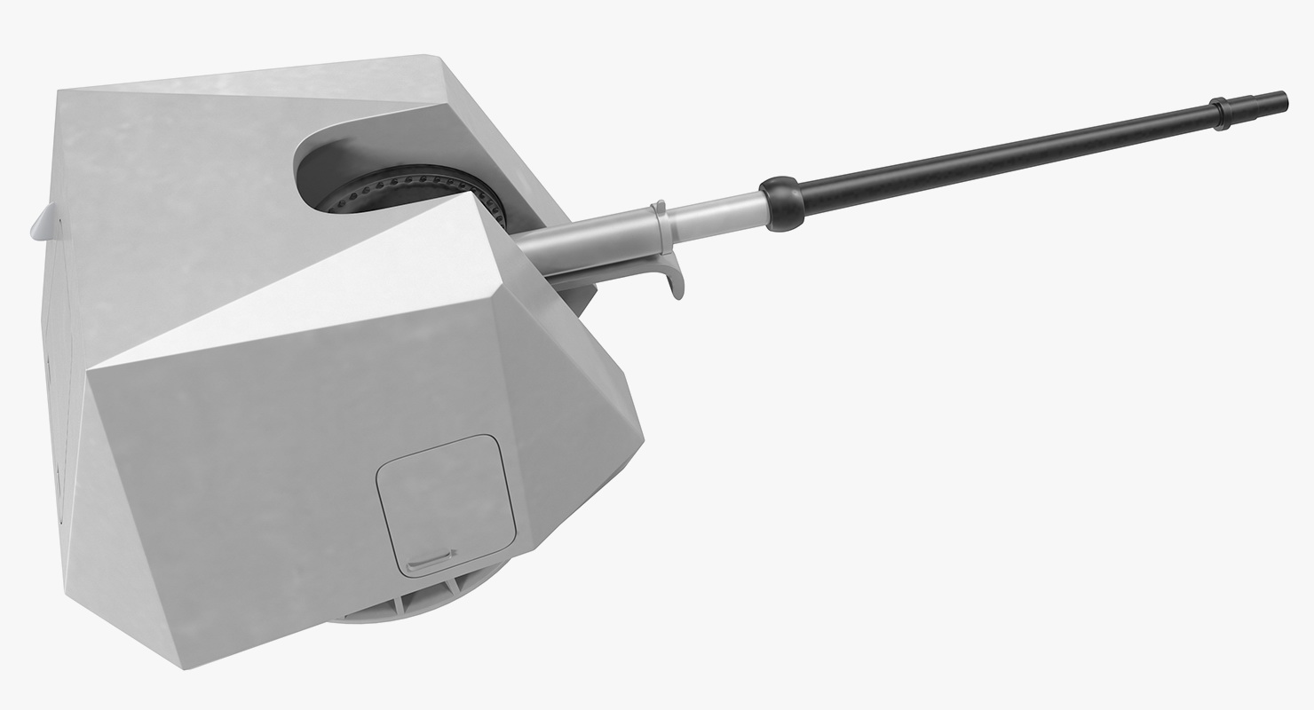 OTO Melara 76mm Gun 3D model