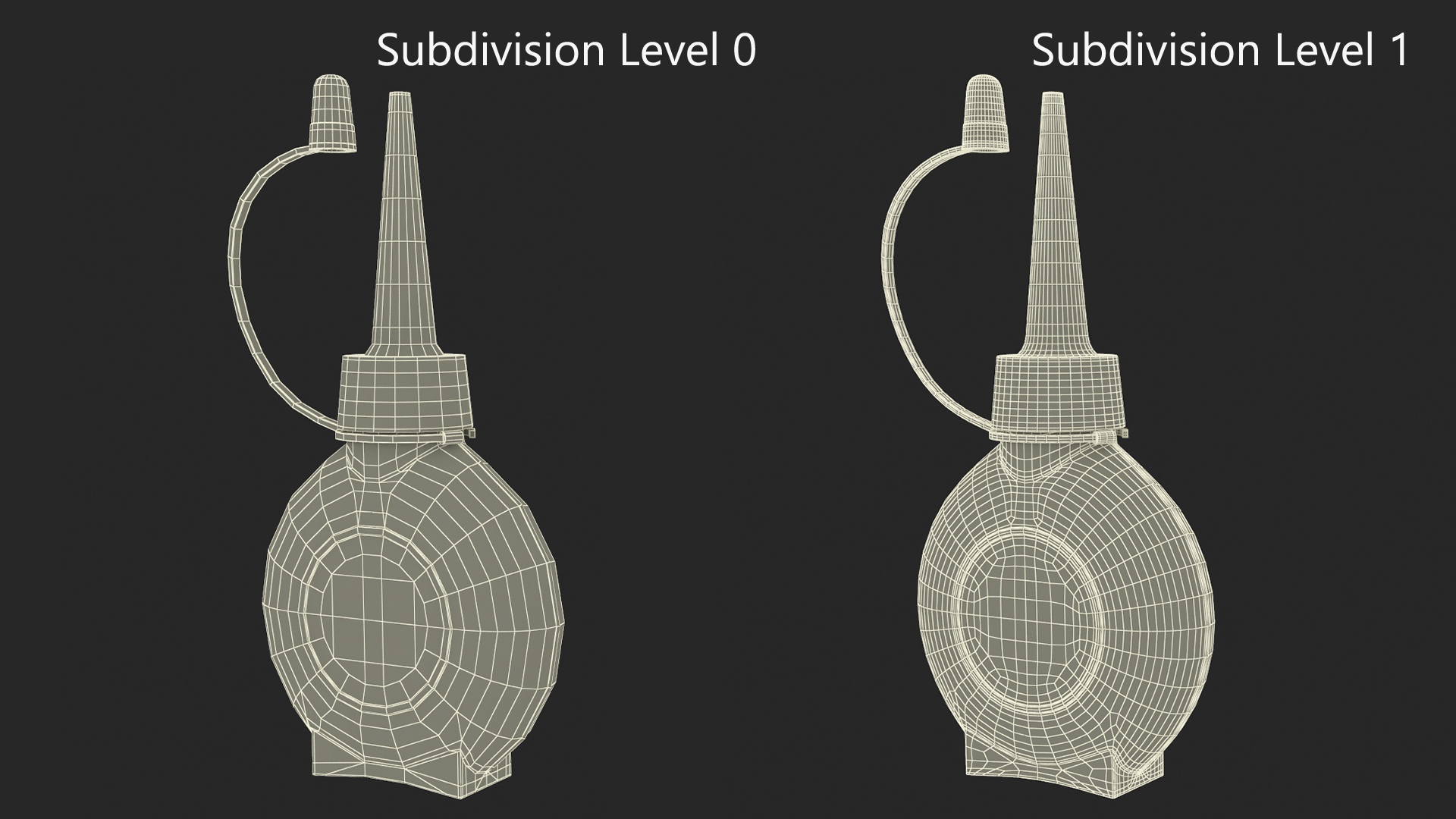 3D model Plastic Oiler Rigged