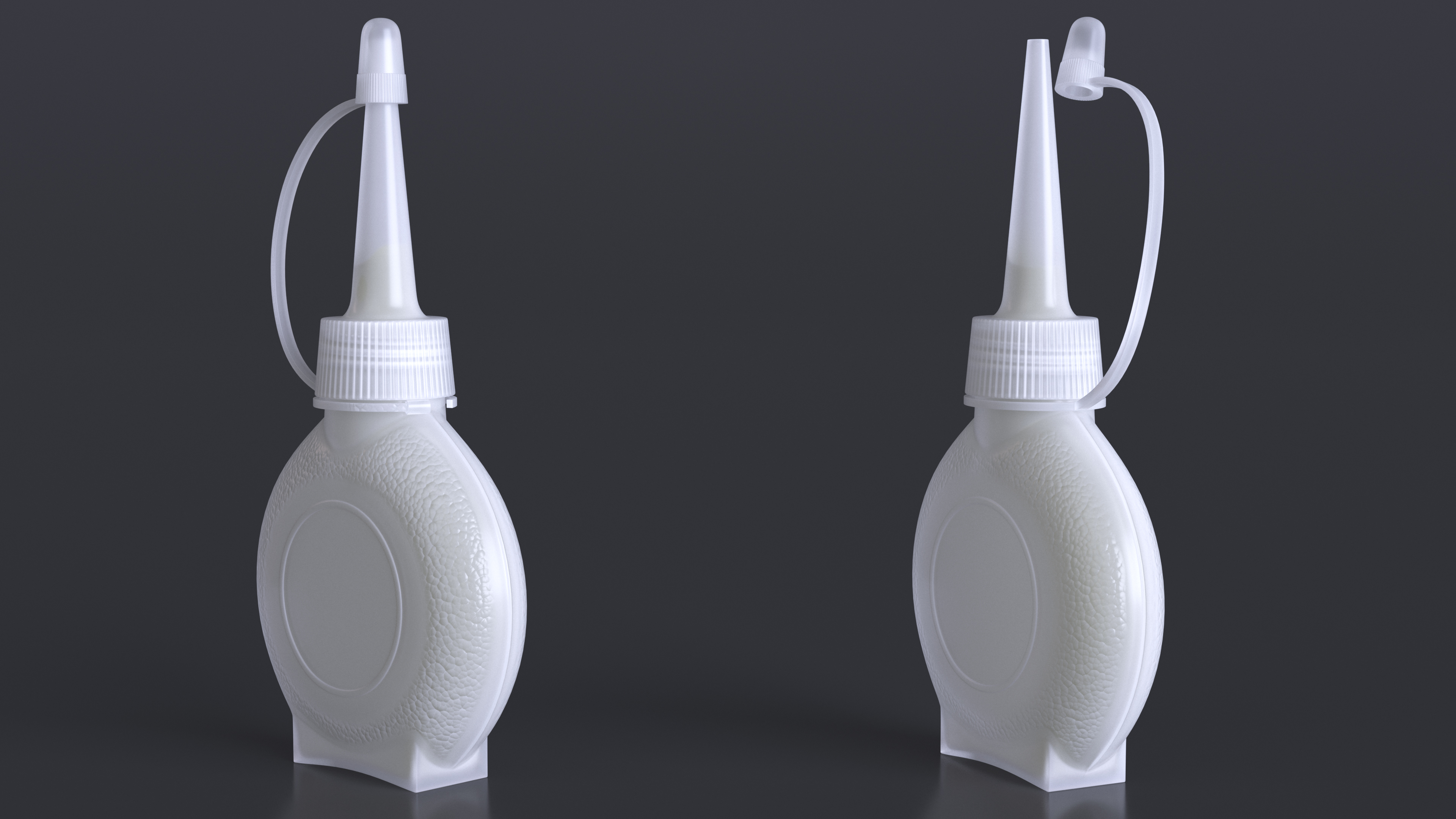 3D model Plastic Oiler Rigged