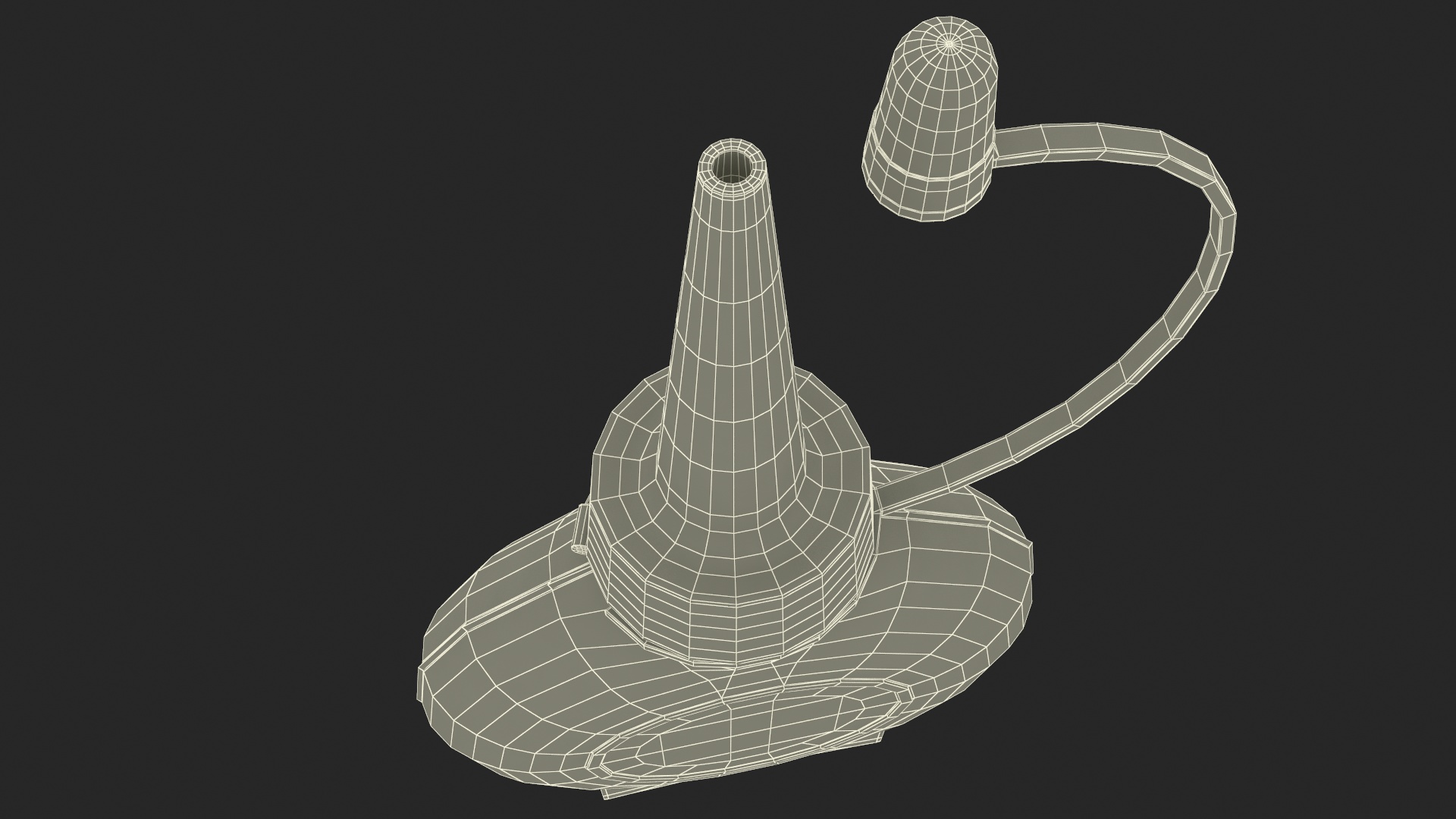 3D model Plastic Oiler Rigged