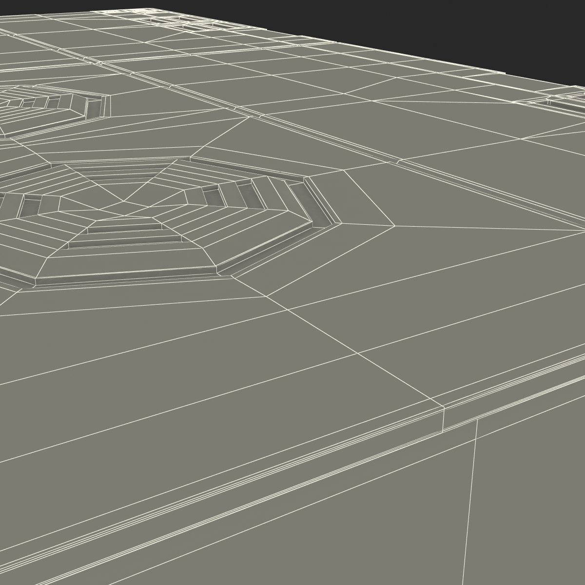 3D Sci Fi Anodized Panel 4 model