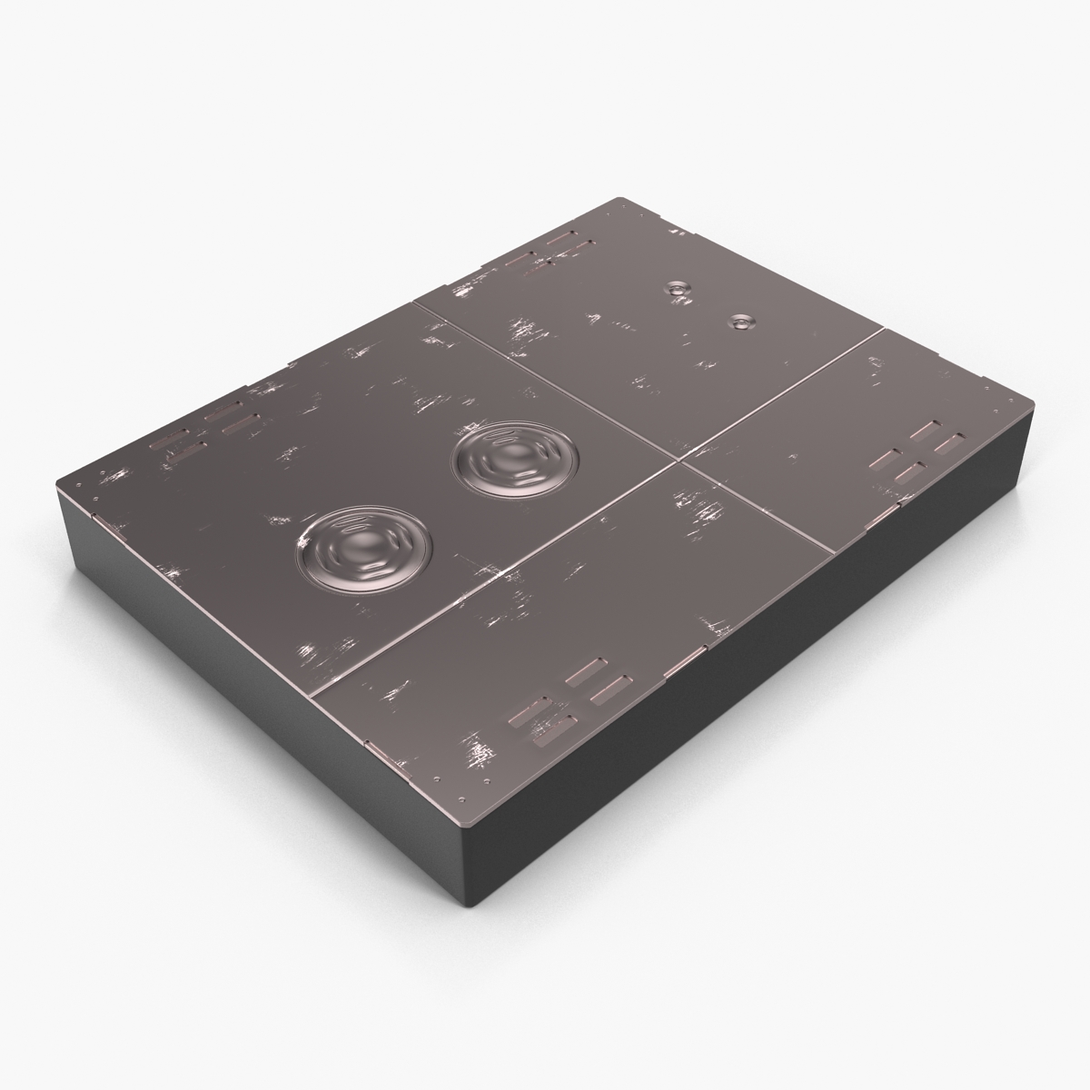 3D Sci Fi Anodized Panel 4 model