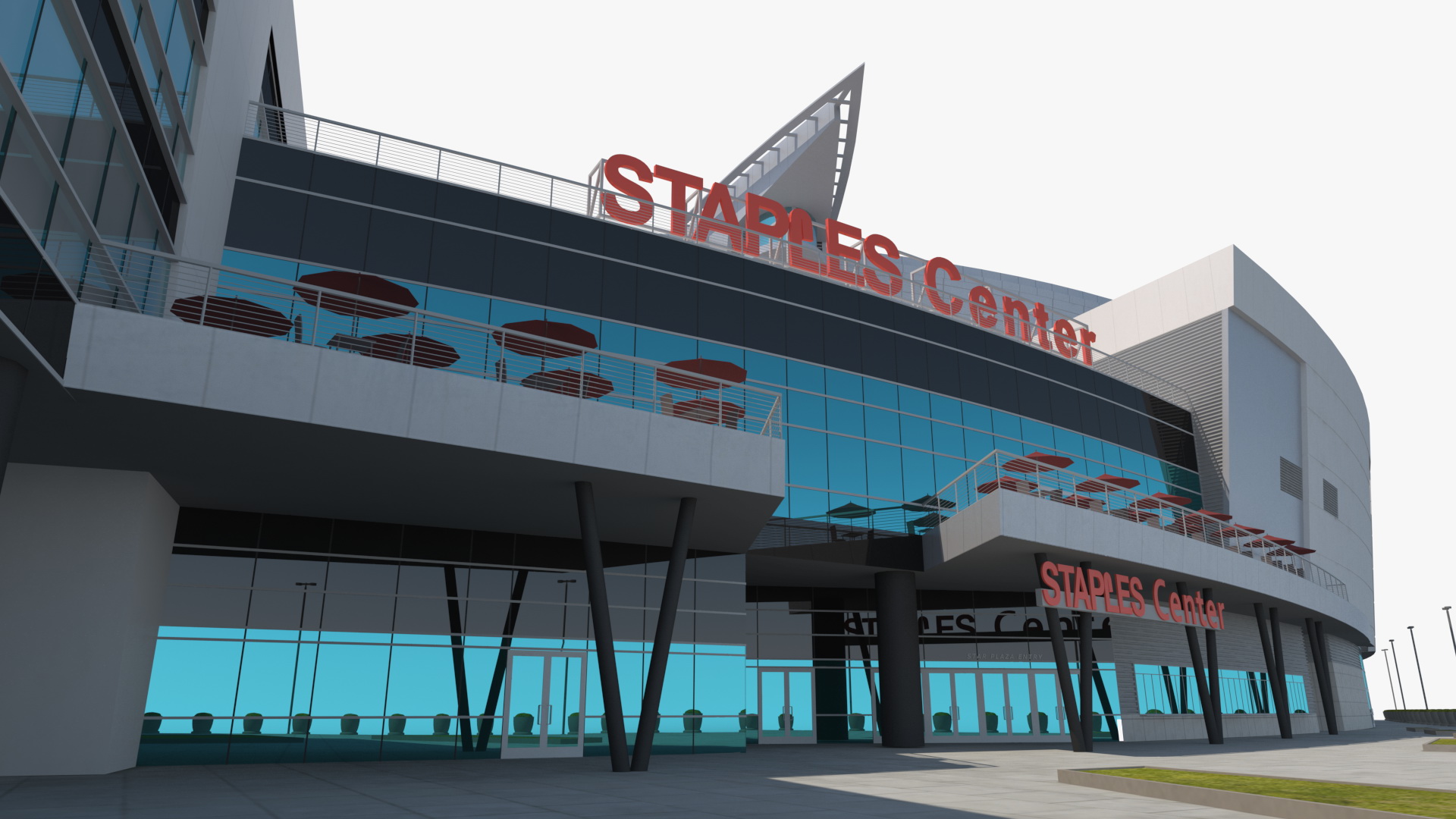 Staples Center Multi-Purpose Arena 3D model