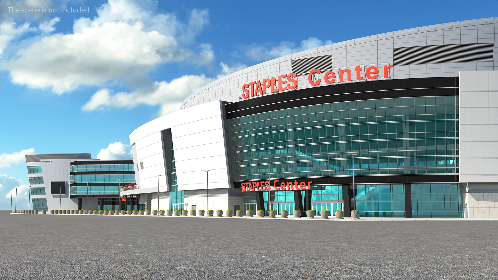 Staples Center Multi-Purpose Arena 3D model