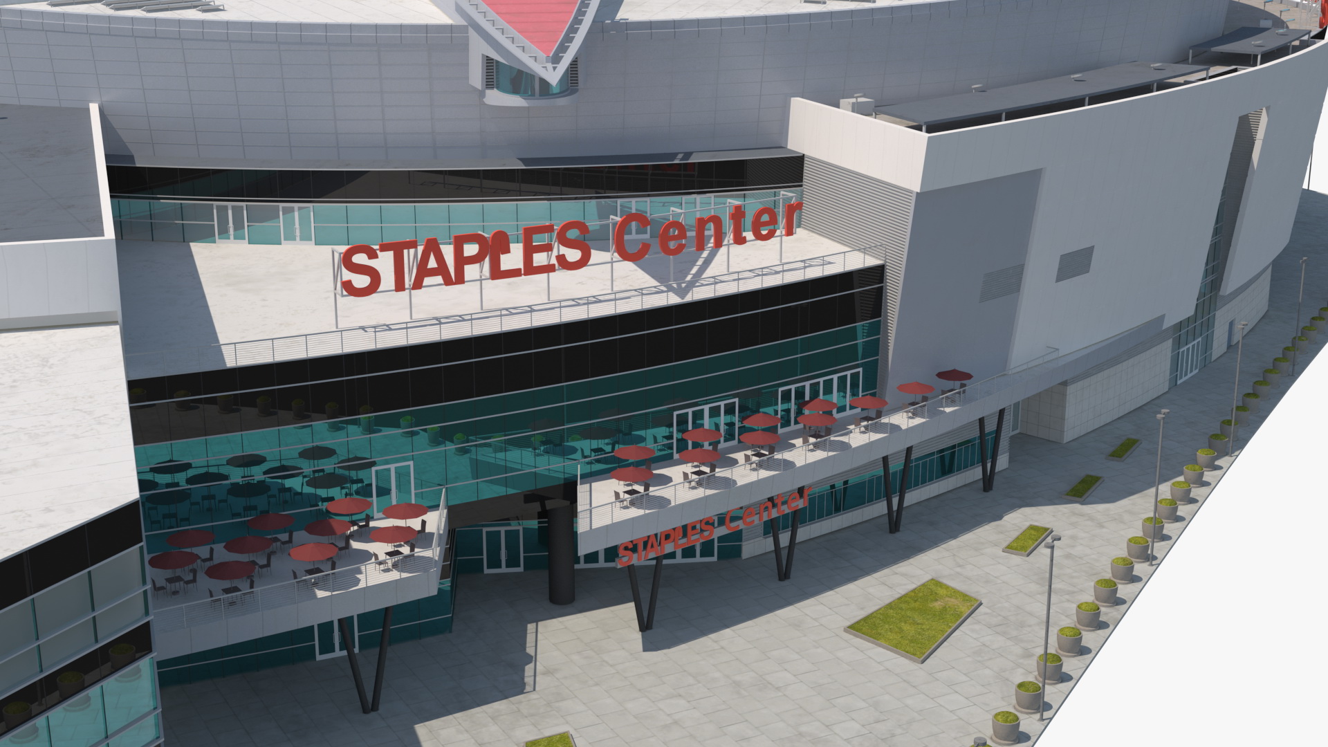 Staples Center Multi-Purpose Arena 3D model