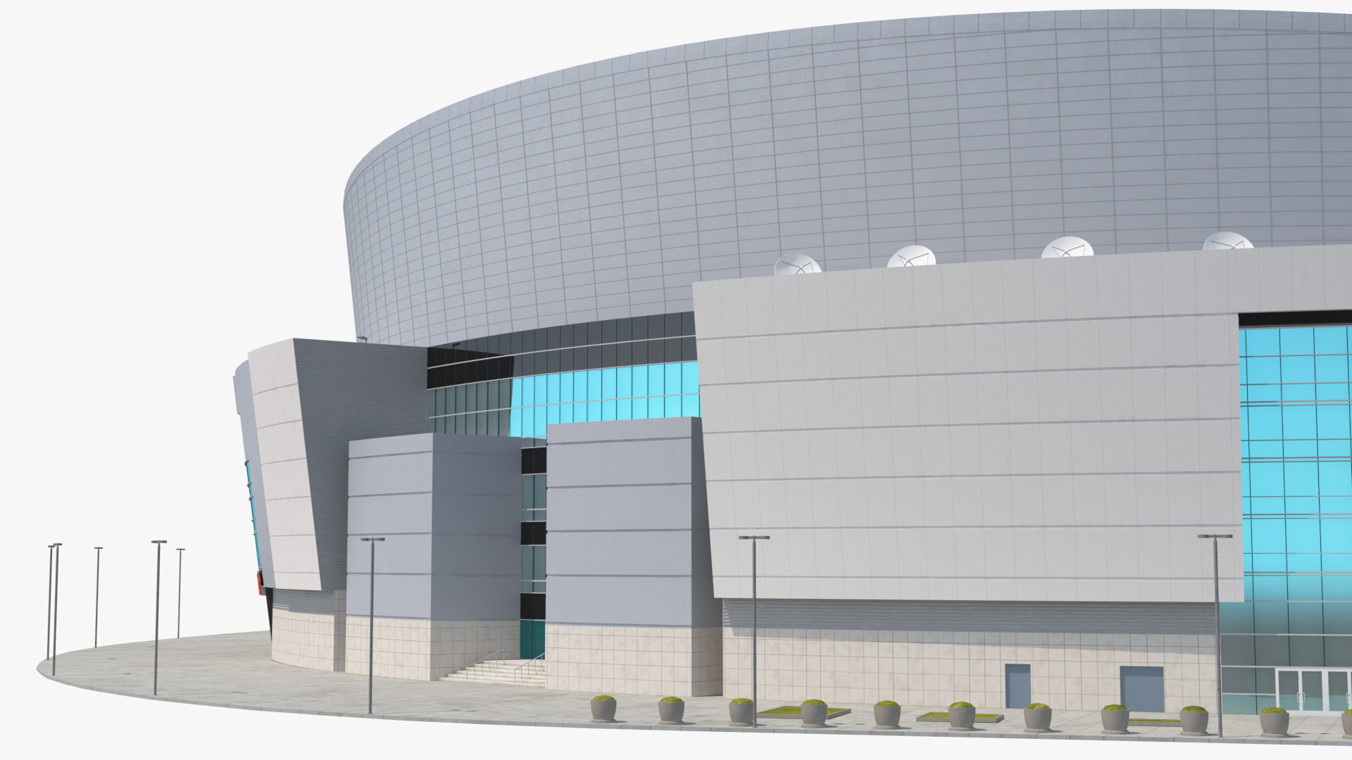 Staples Center Multi-Purpose Arena 3D model