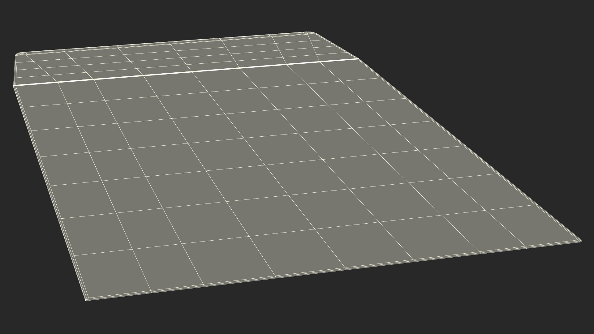 Pocket Envelope Craft Paper Rigged 3D model