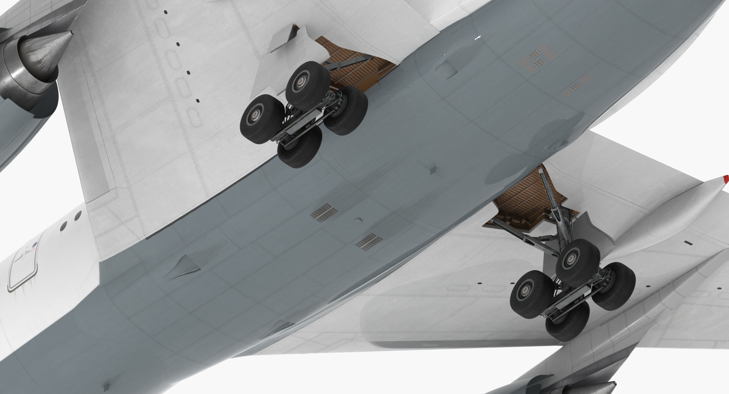 Airbus A350 900 Lufthansa Rigged 3D