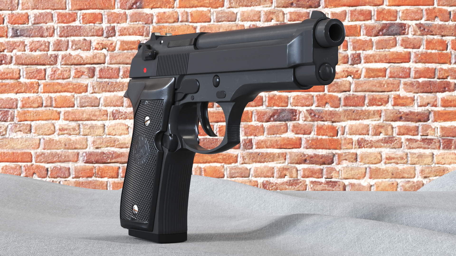 Beretta 92 Pistol With Kydex Holster Black, view 10