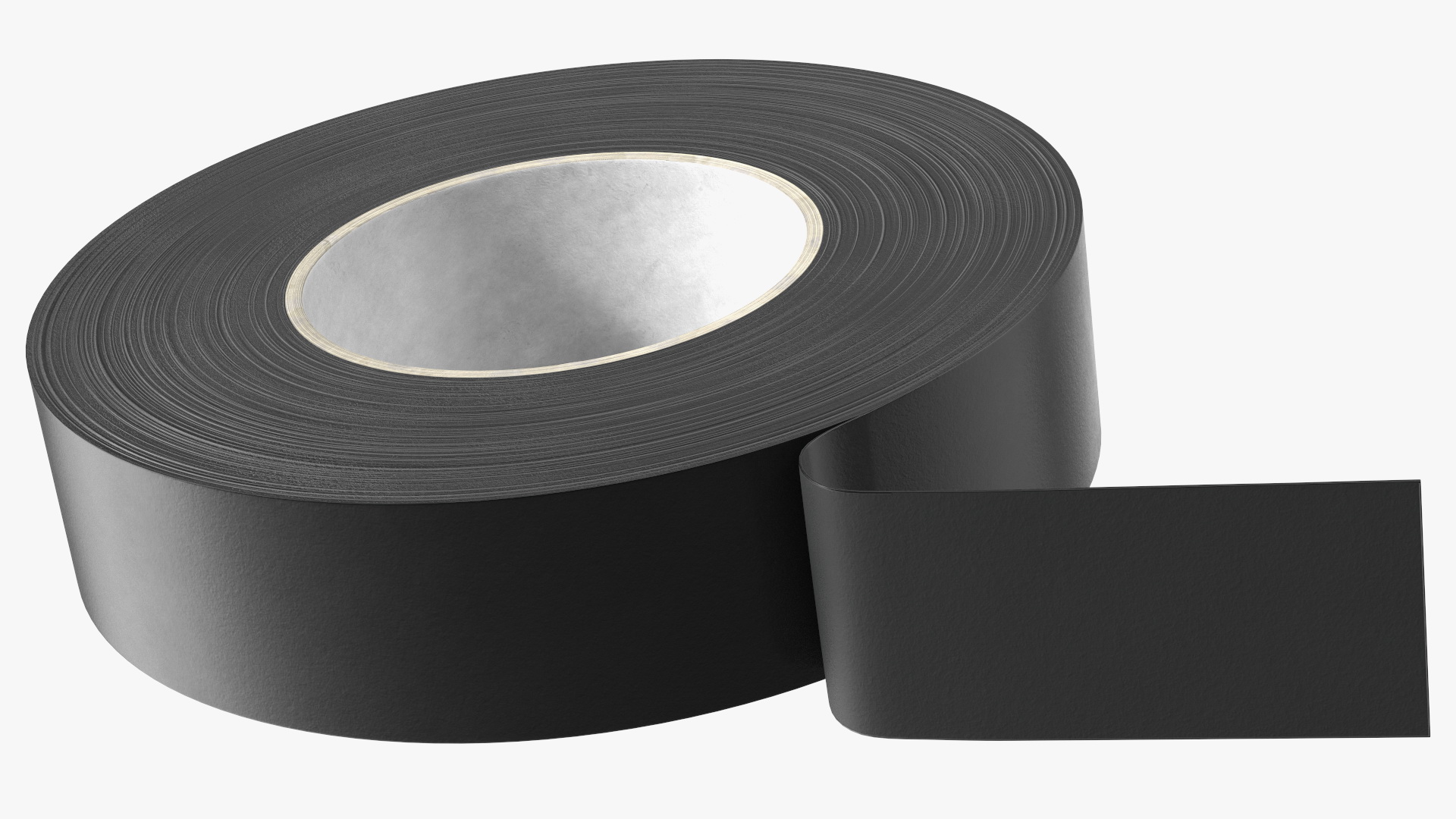 Insulating Electrical Tape Black 3D