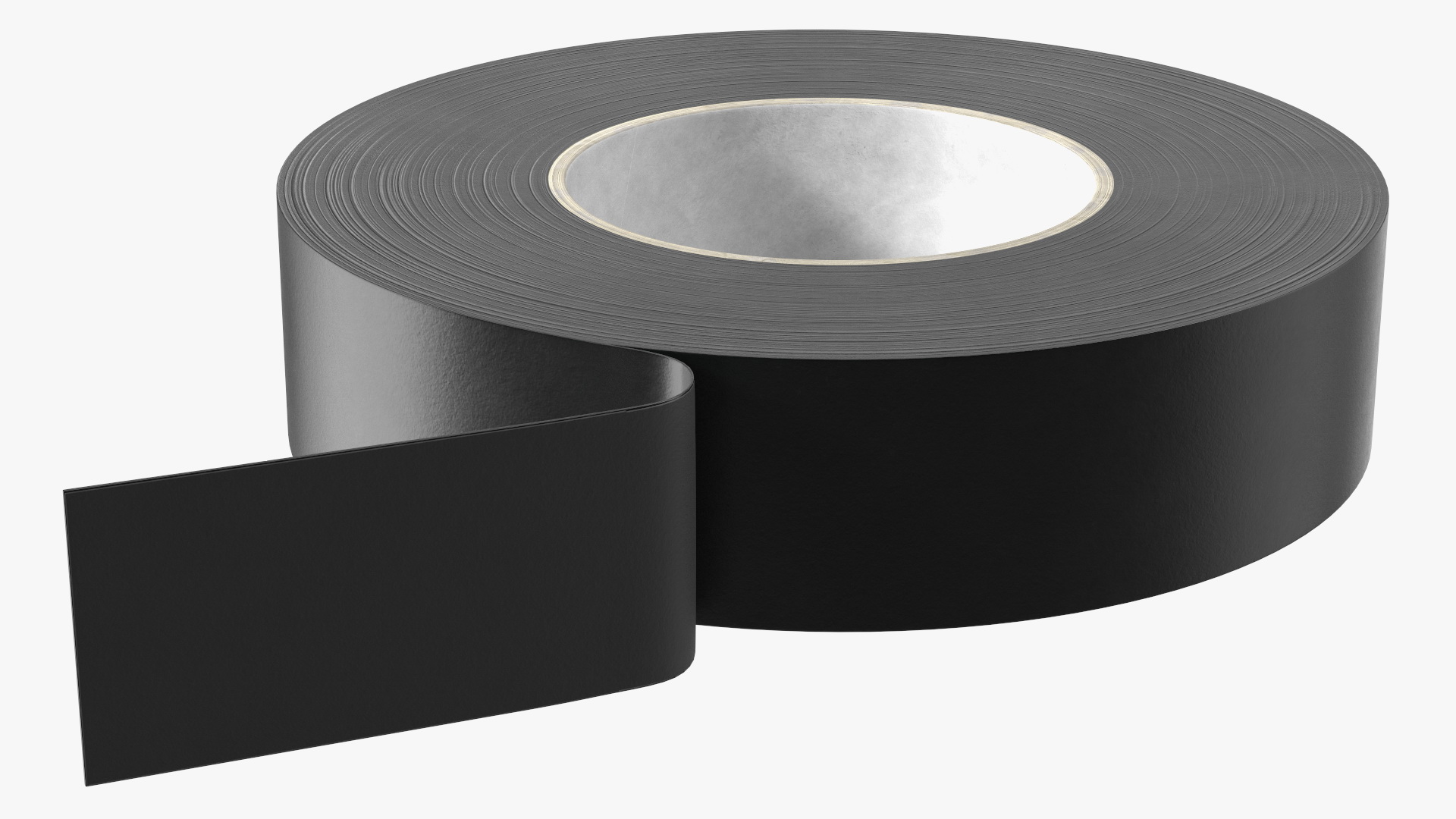Insulating Electrical Tape Black 3D