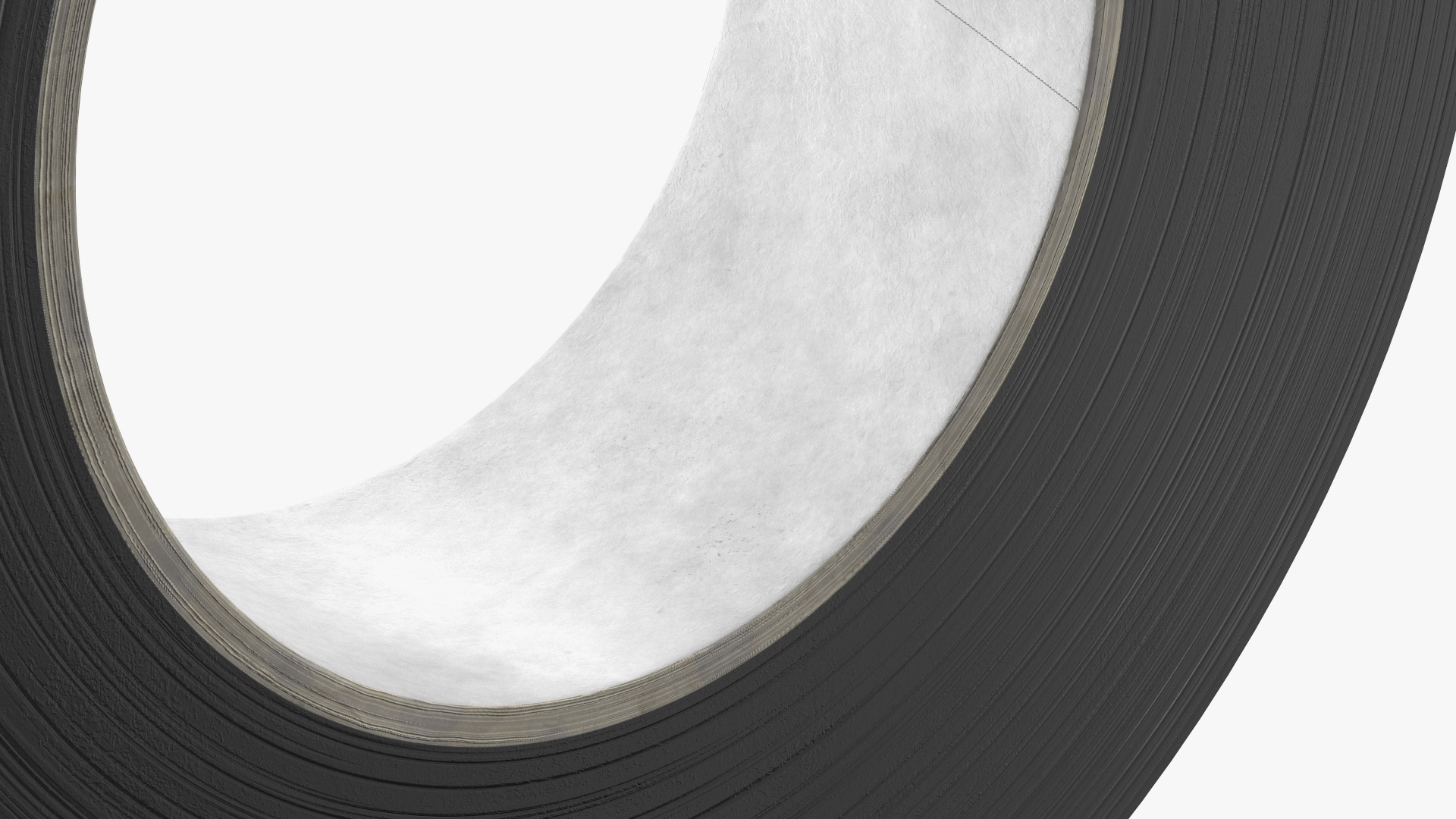 Insulating Electrical Tape Black 3D